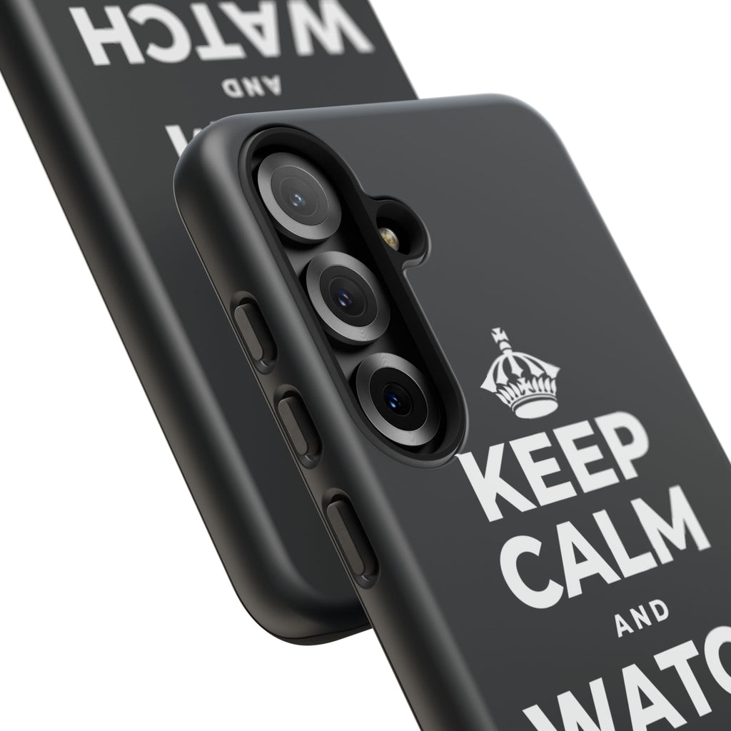 KEEP CALM AND WATCH THEM GROW Phone Case (Dark)