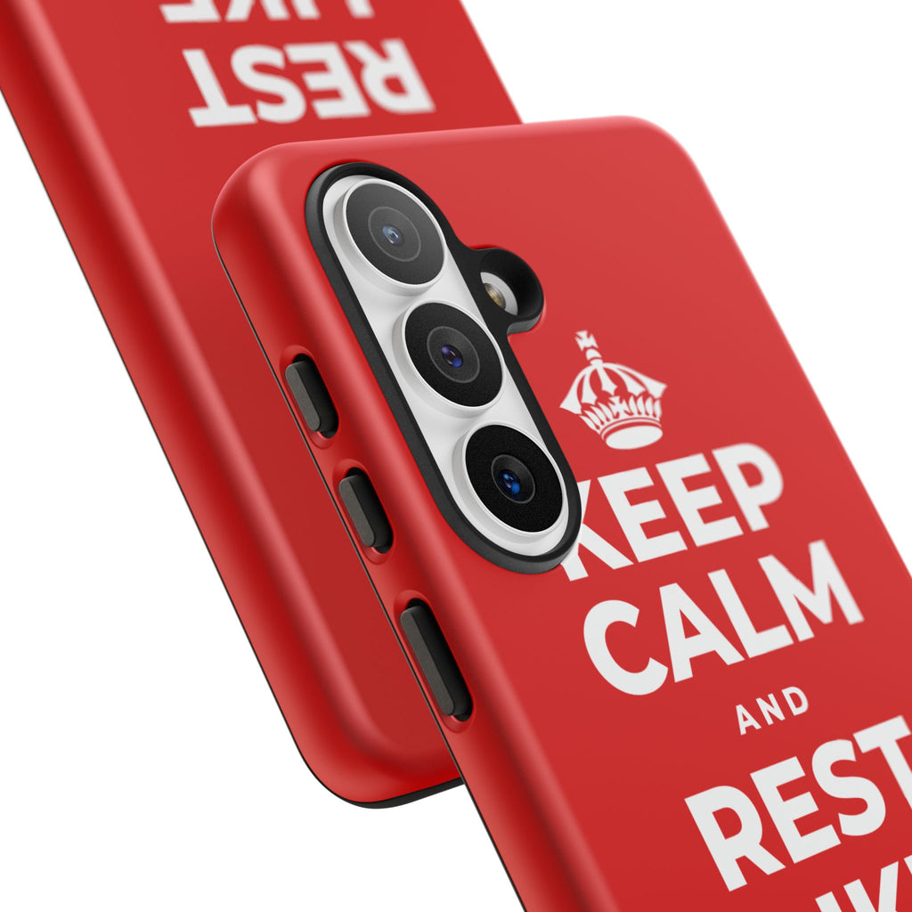 KEEP CALM AND REST LIKE THE SEASON Phone Case
