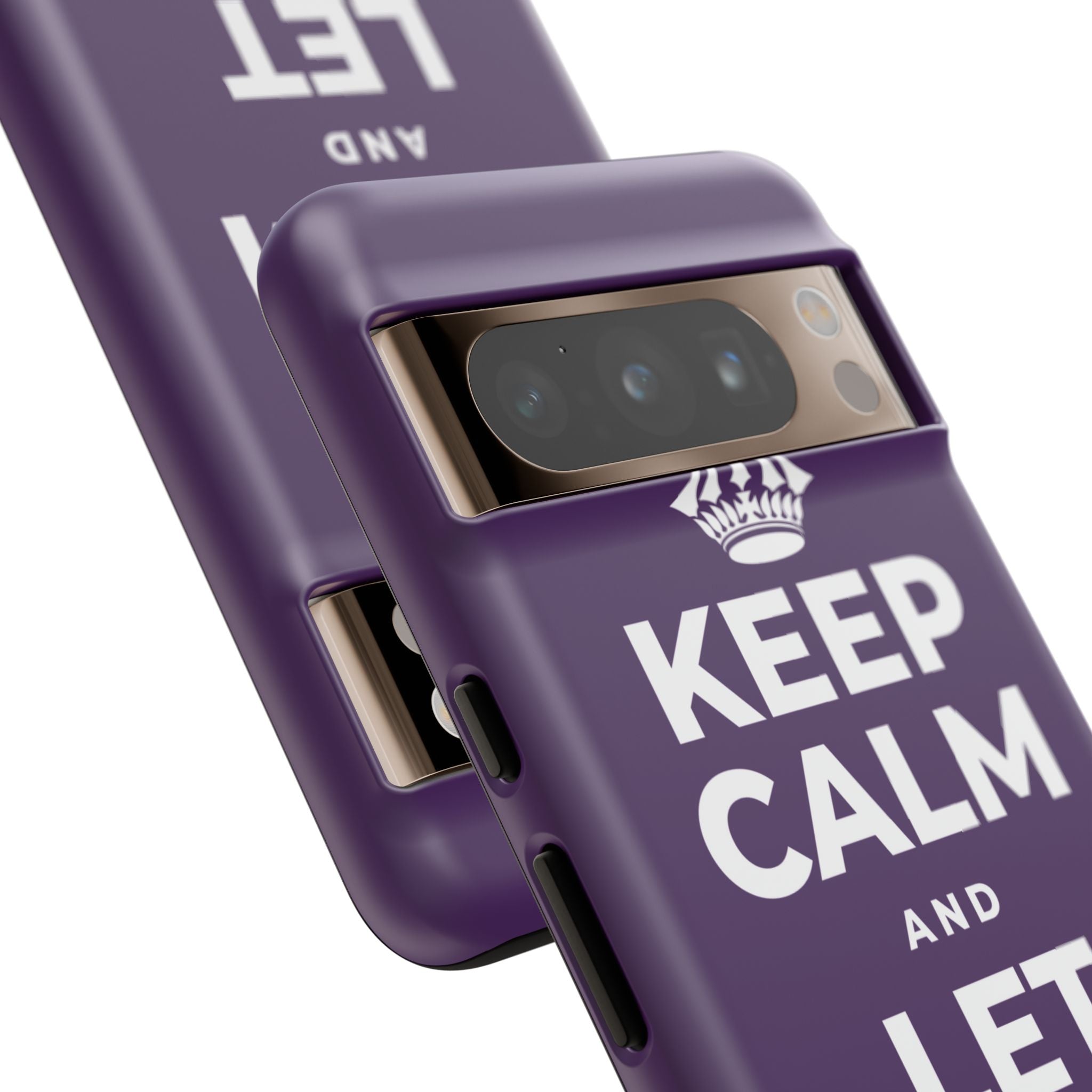 KEEP CALM AND LET IT RAIN Phone Case