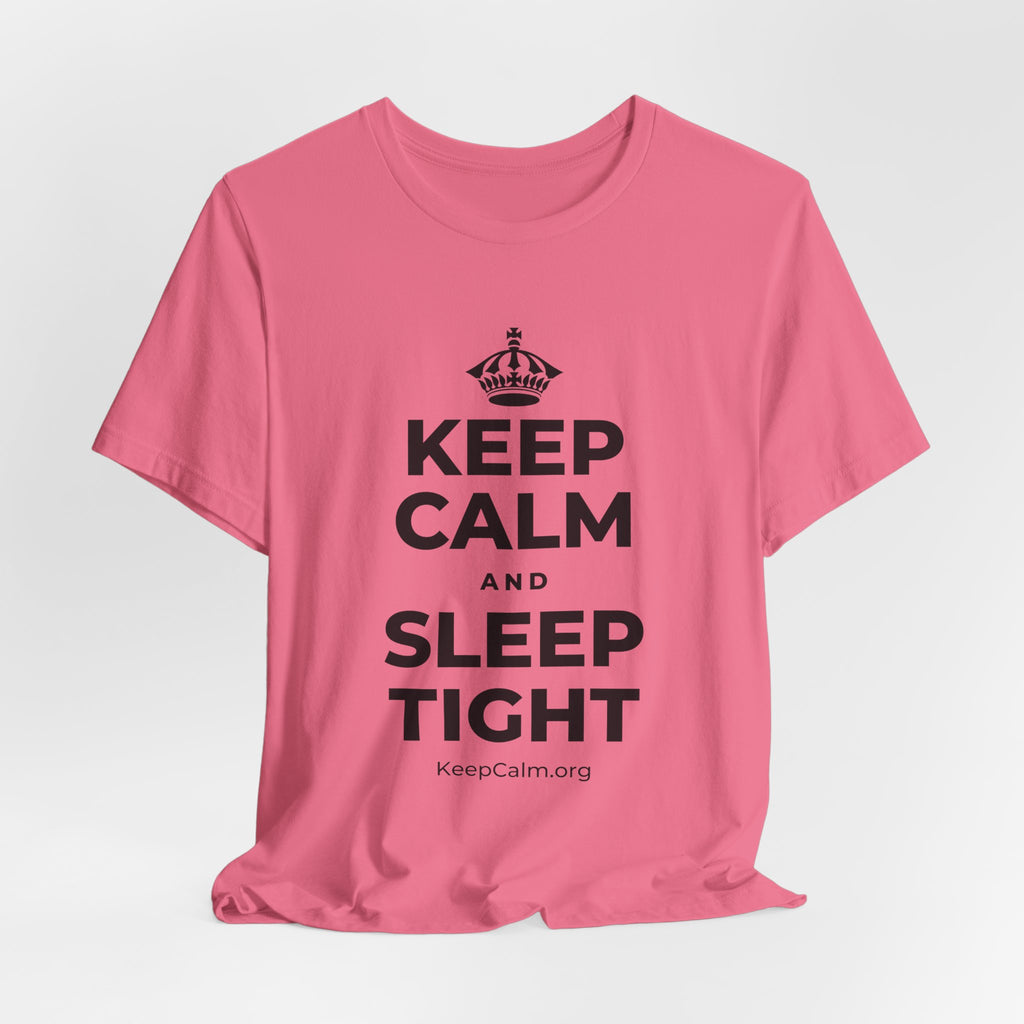 KEEP CALM AND SLEEP TIGHT T-Shirt (Military Green–Autumn)