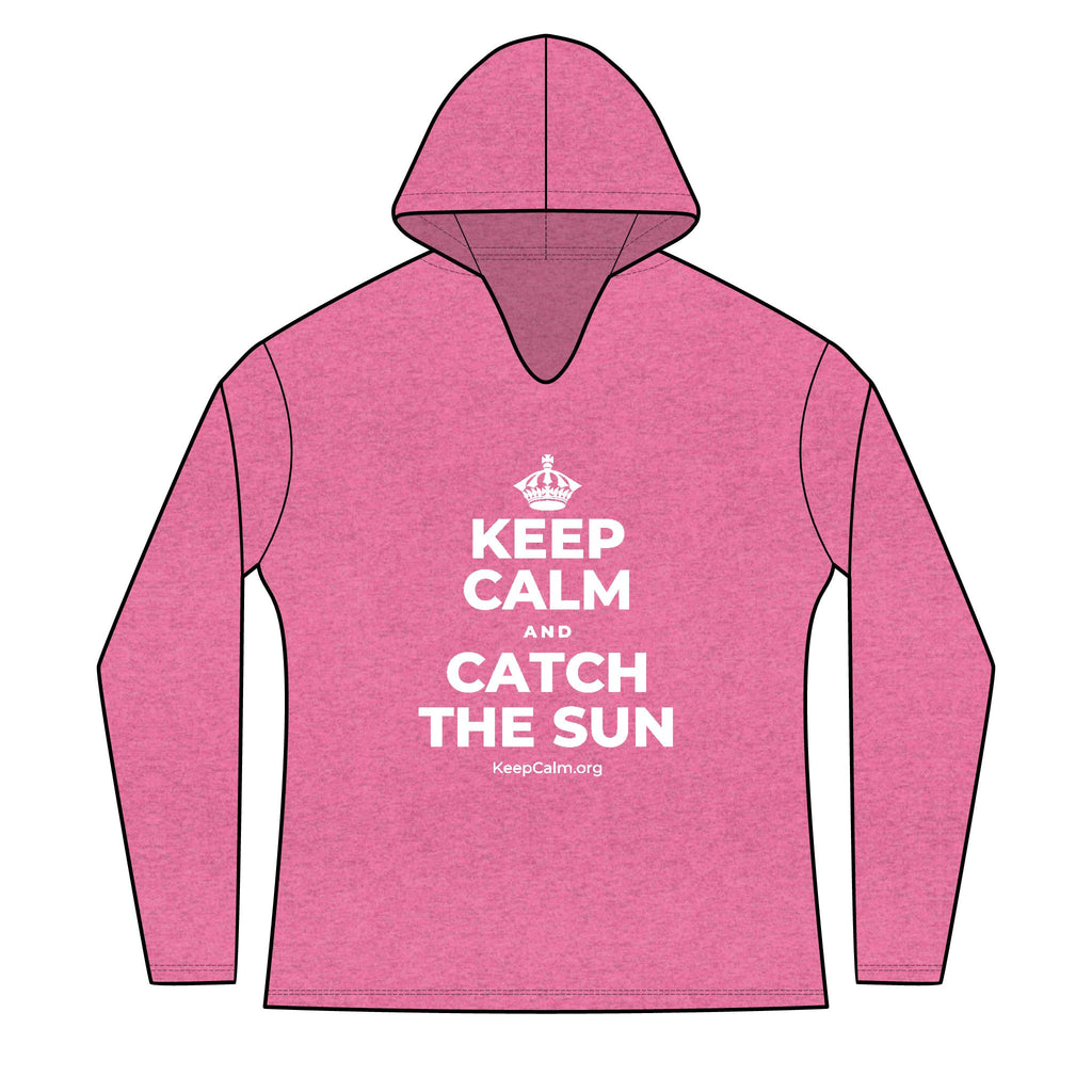KEEP CALM AND CATCH THE SUN Women's Long Sleeve Hoodie