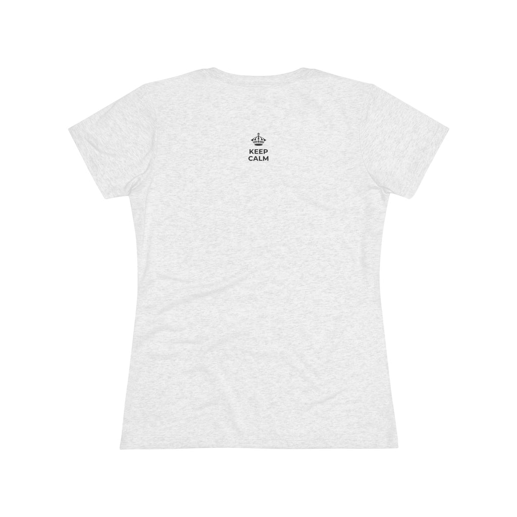 KEEP CALM AND CREATE MORE Women's Tri-Blend Tee
