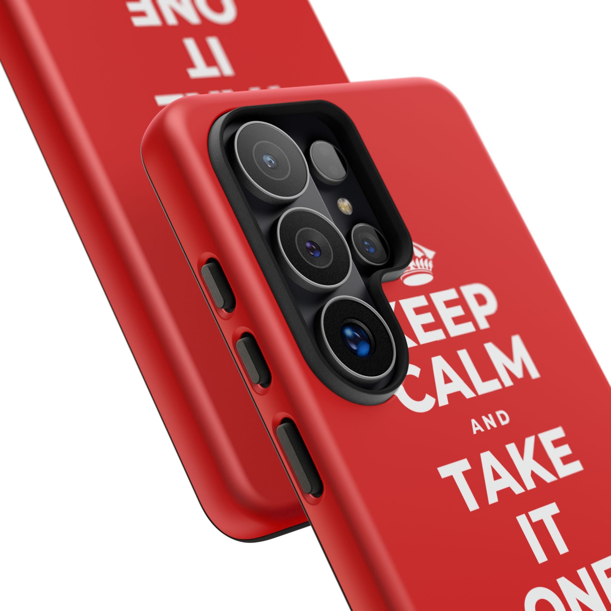 KEEP CALM AND TAKE IT ONE DAY AT A TIME Phone Case