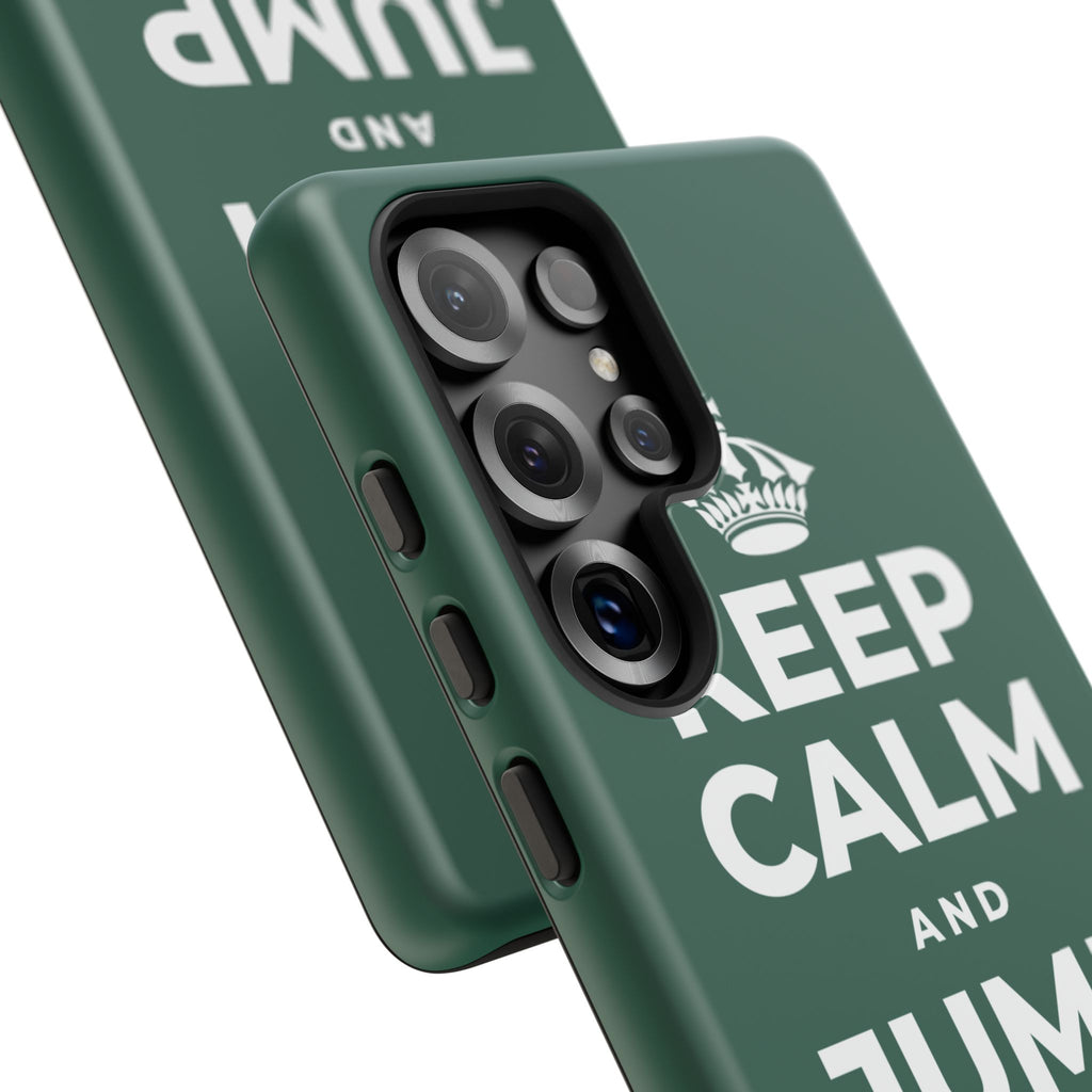 KEEP CALM AND JUMP IN A PUDDLE Phone Case