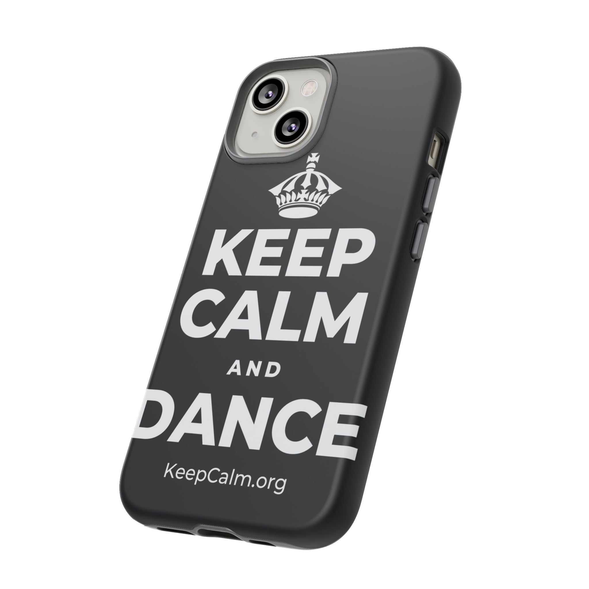 KEEP CALM AND DANCE Phone Case (Dark)