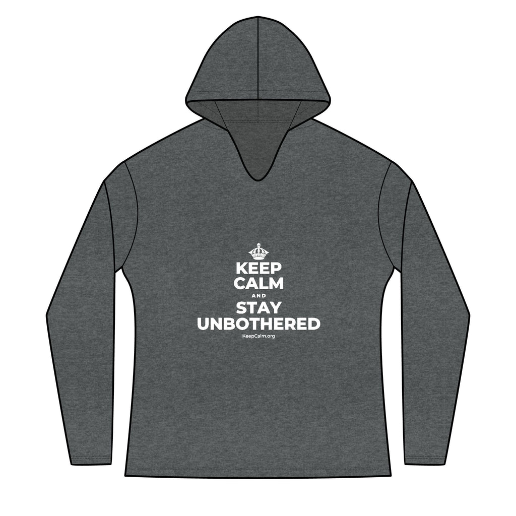 KEEP CALM AND STAY UNBOTHERED Women's Long Sleeve Hoodie