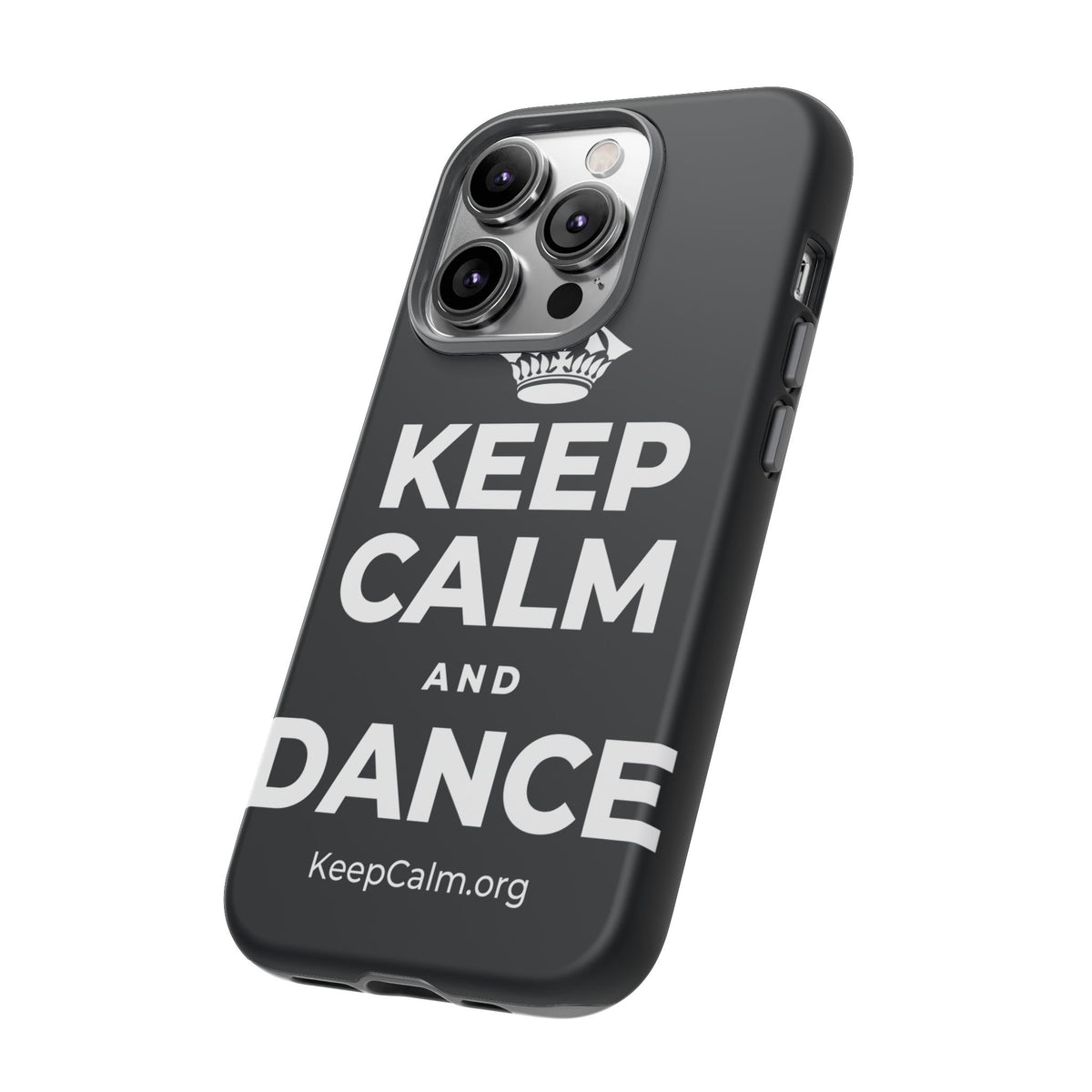 KEEP CALM AND DANCE Phone Case (Dark)