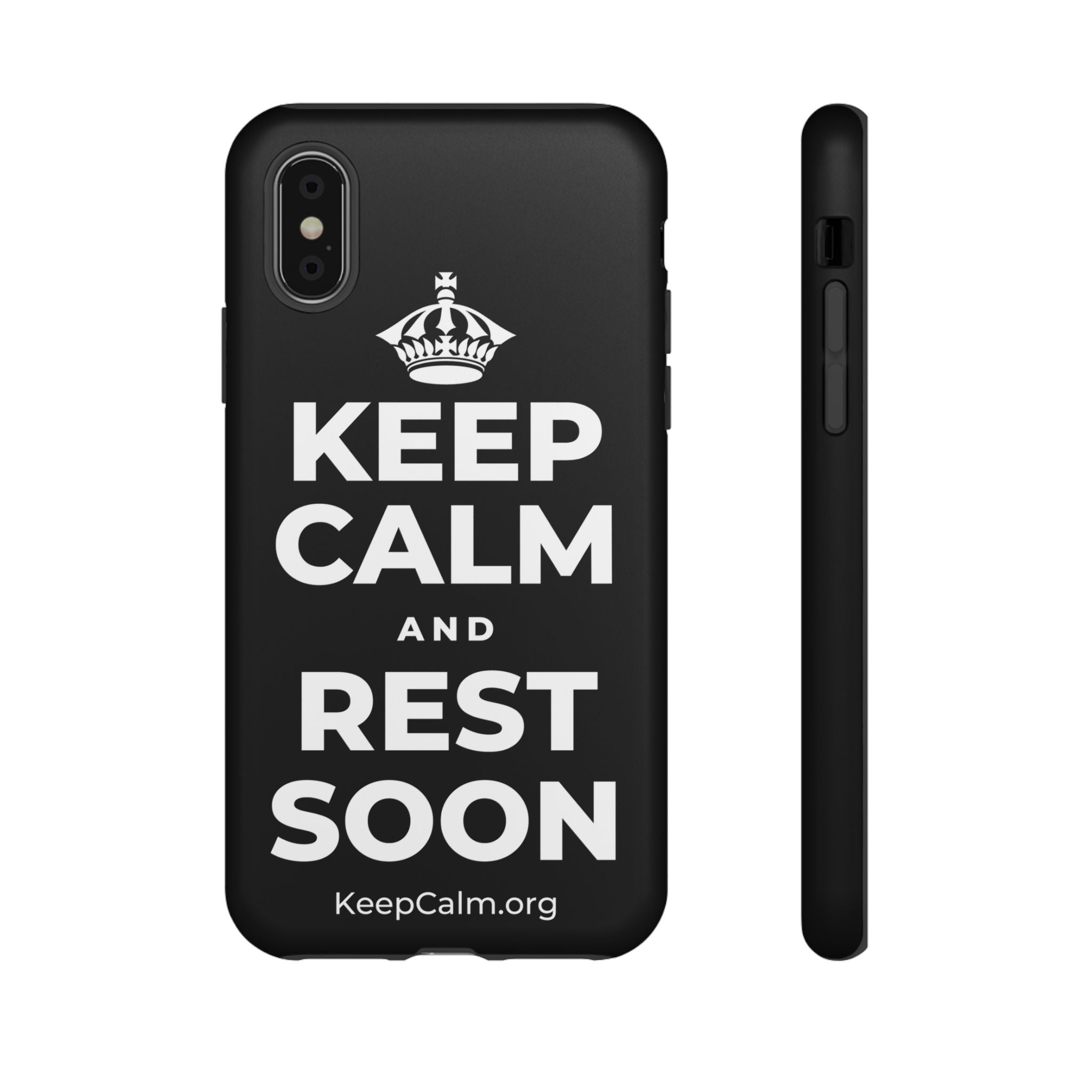 KEEP CALM AND REST SOON Phone Case