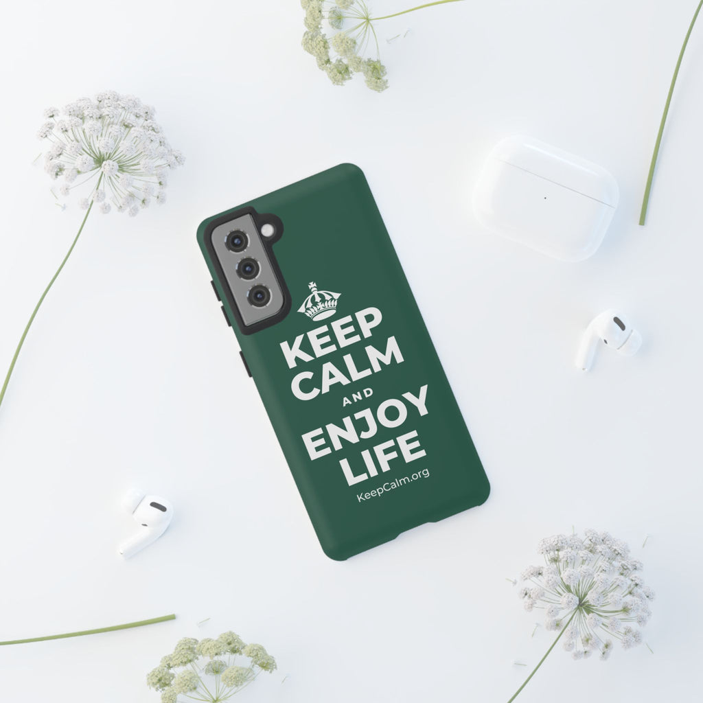 KEEP CALM AND ENJOY LIFE Phone Case