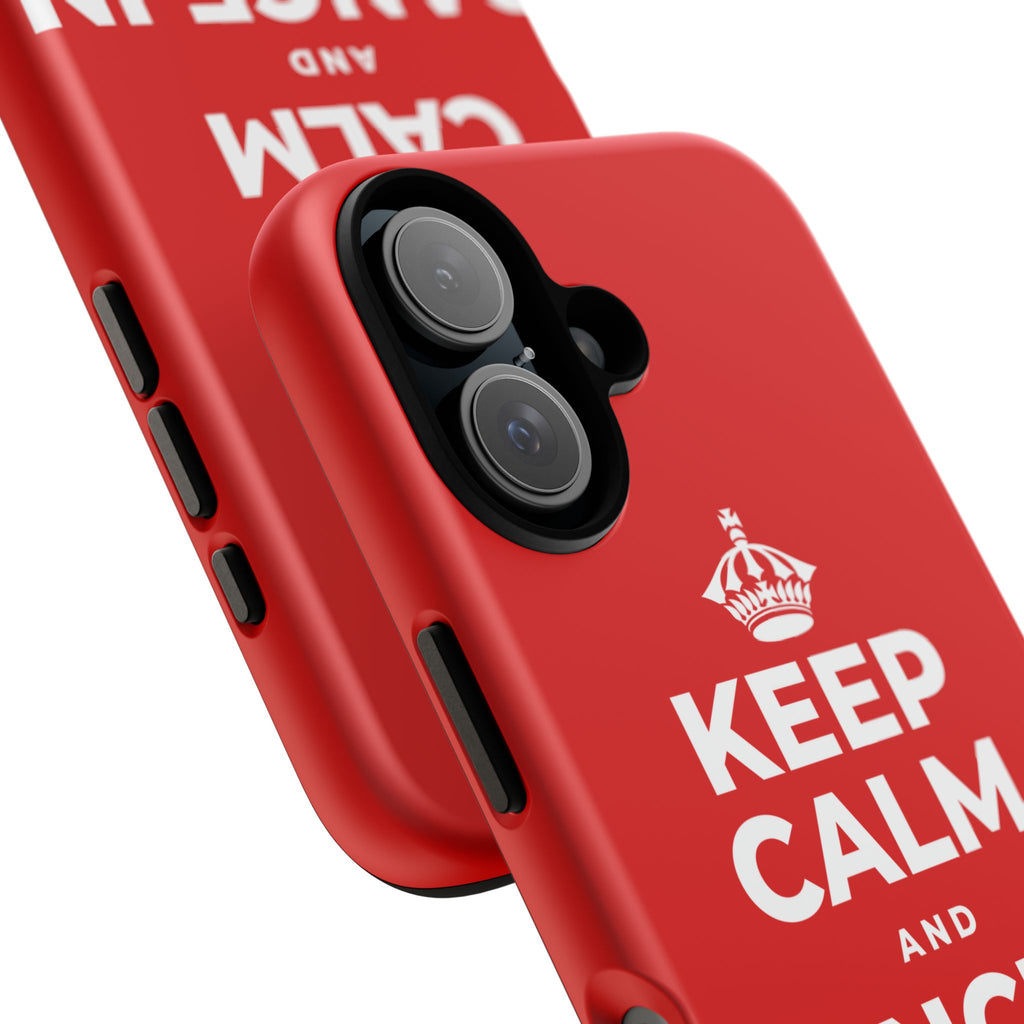 KEEP CALM AND DANCE IN THE SAND Phone Case