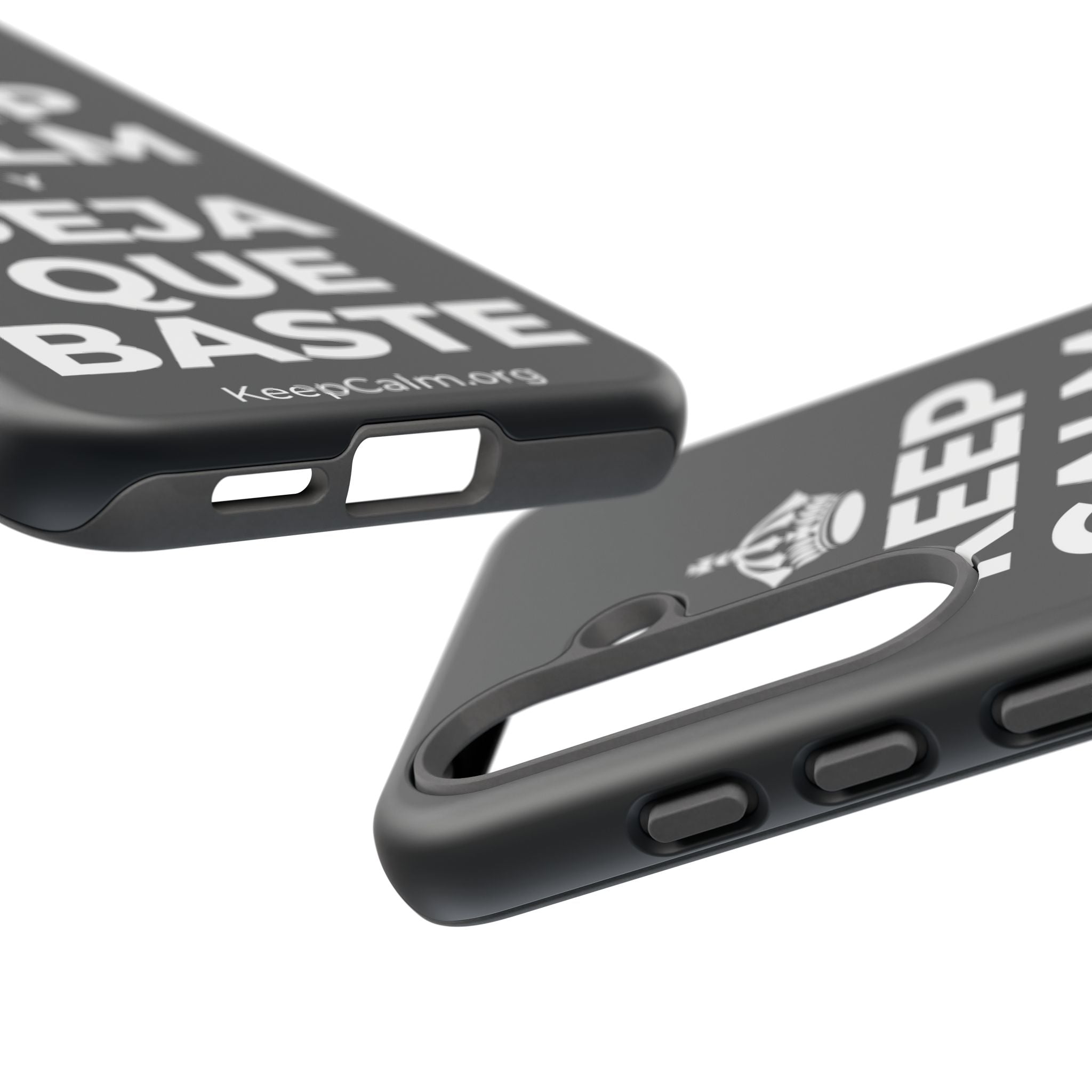 KEEP CALM Y DEJA QUE BASTE Phone Case (Dark)