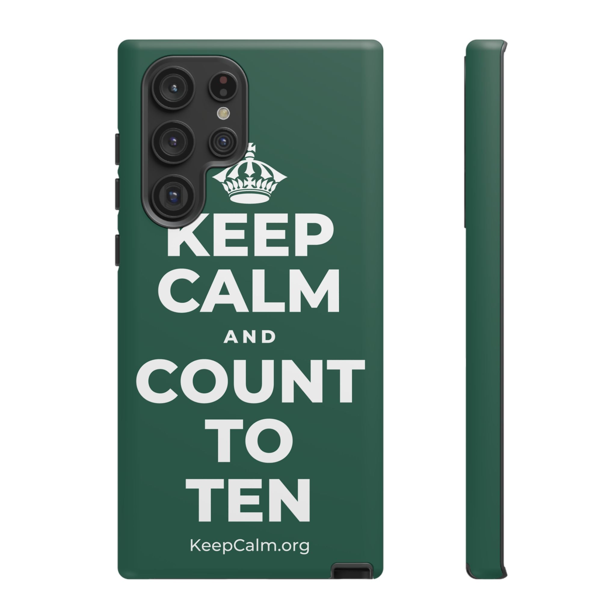 KEEP CALM AND COUNT TO TEN Phone Case