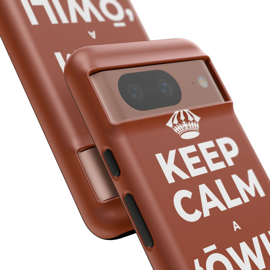 KEEP CALM A ʻŌWILI I KAHI KUʻEKE Phone Case