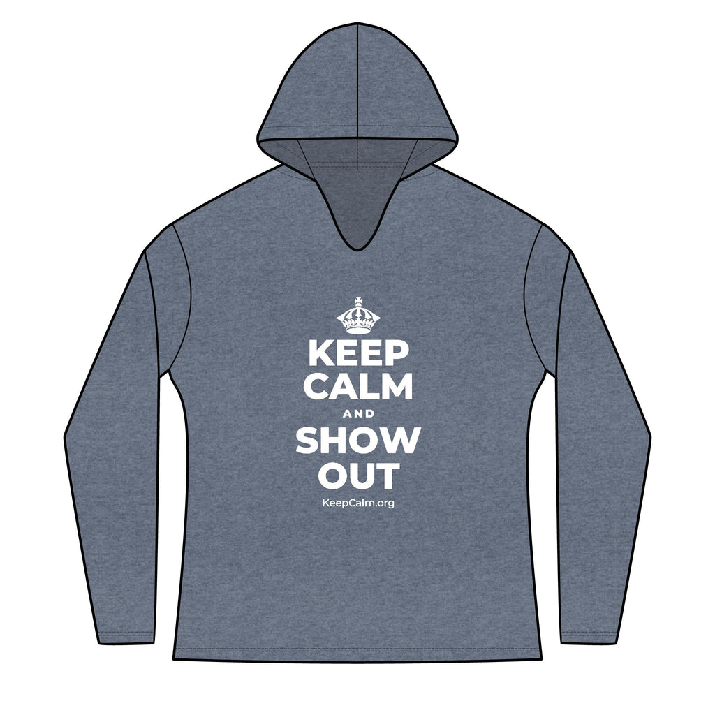 KEEP CALM AND SHOW OUT Women's Long Sleeve Hoodie