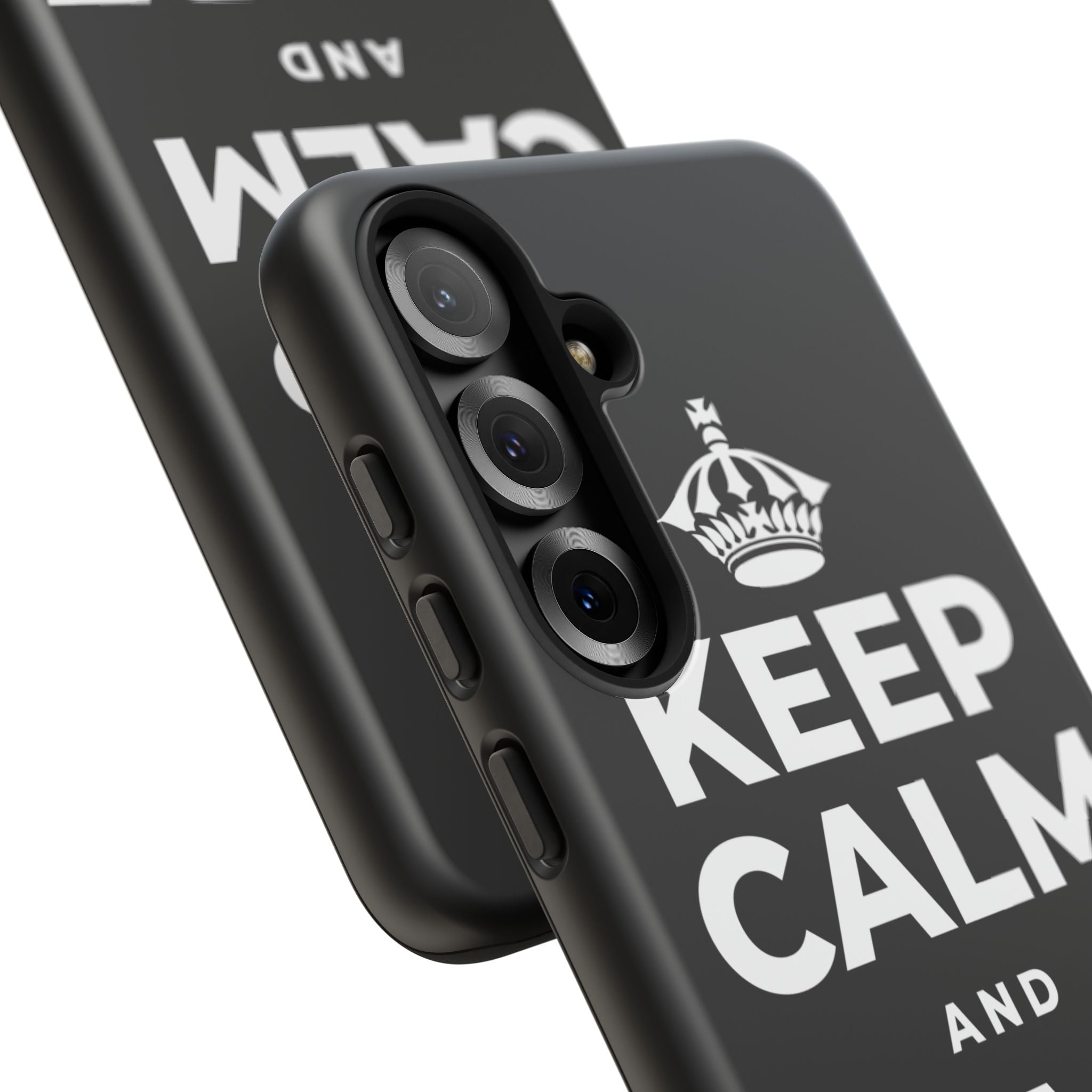 KEEP CALM AND START NOW Phone Case