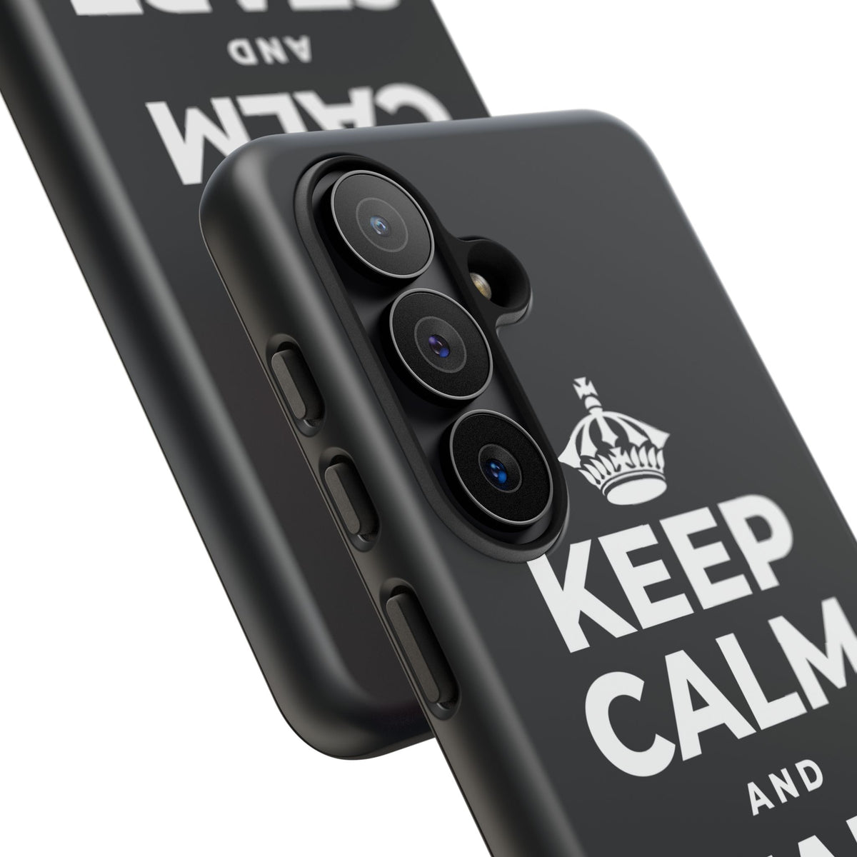 KEEP CALM AND START FRESH Phone Case (Dark)