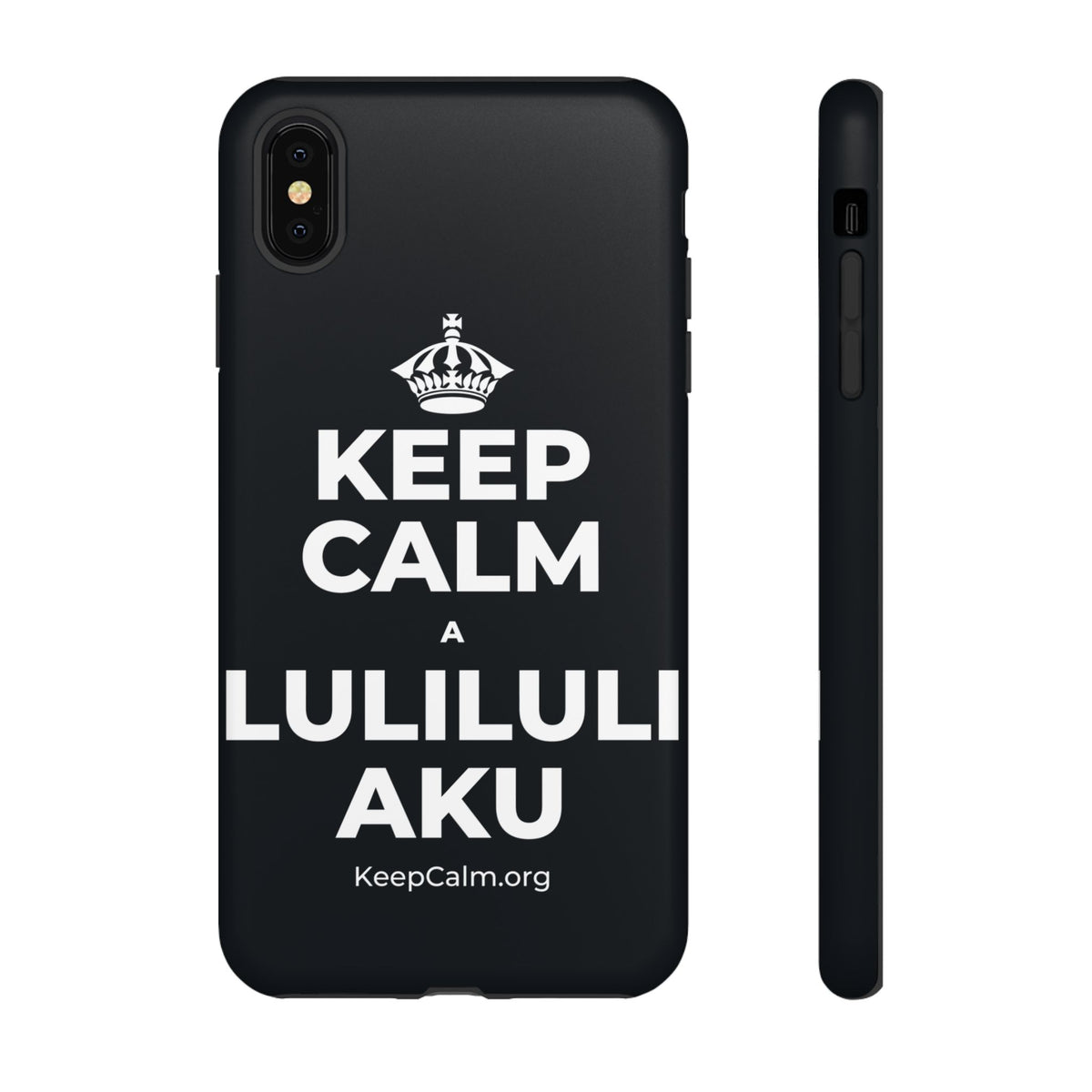 KEEP CALM A LULILULI AKU Phone Case (Dark)