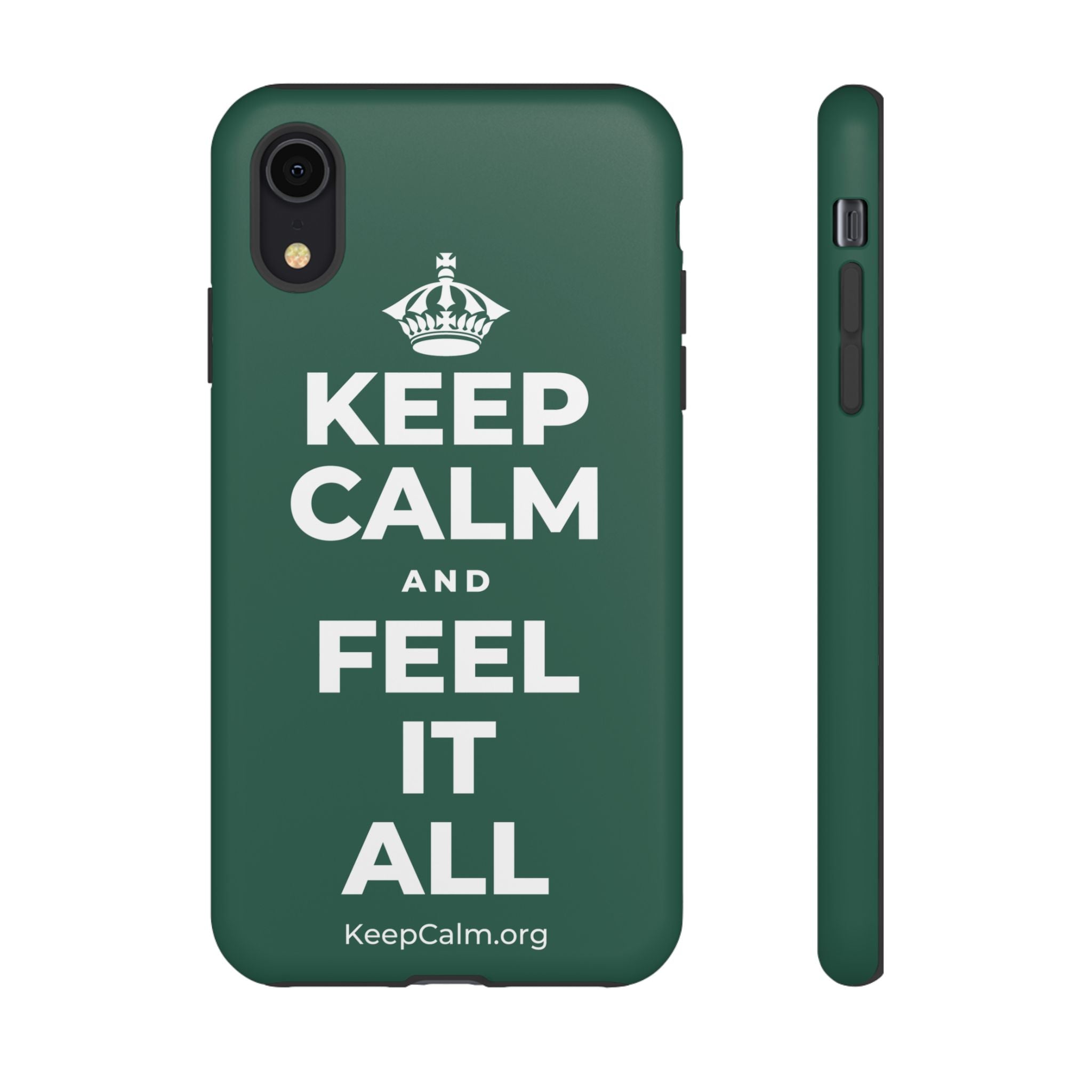 KEEP CALM AND FEEL IT ALL Phone Case