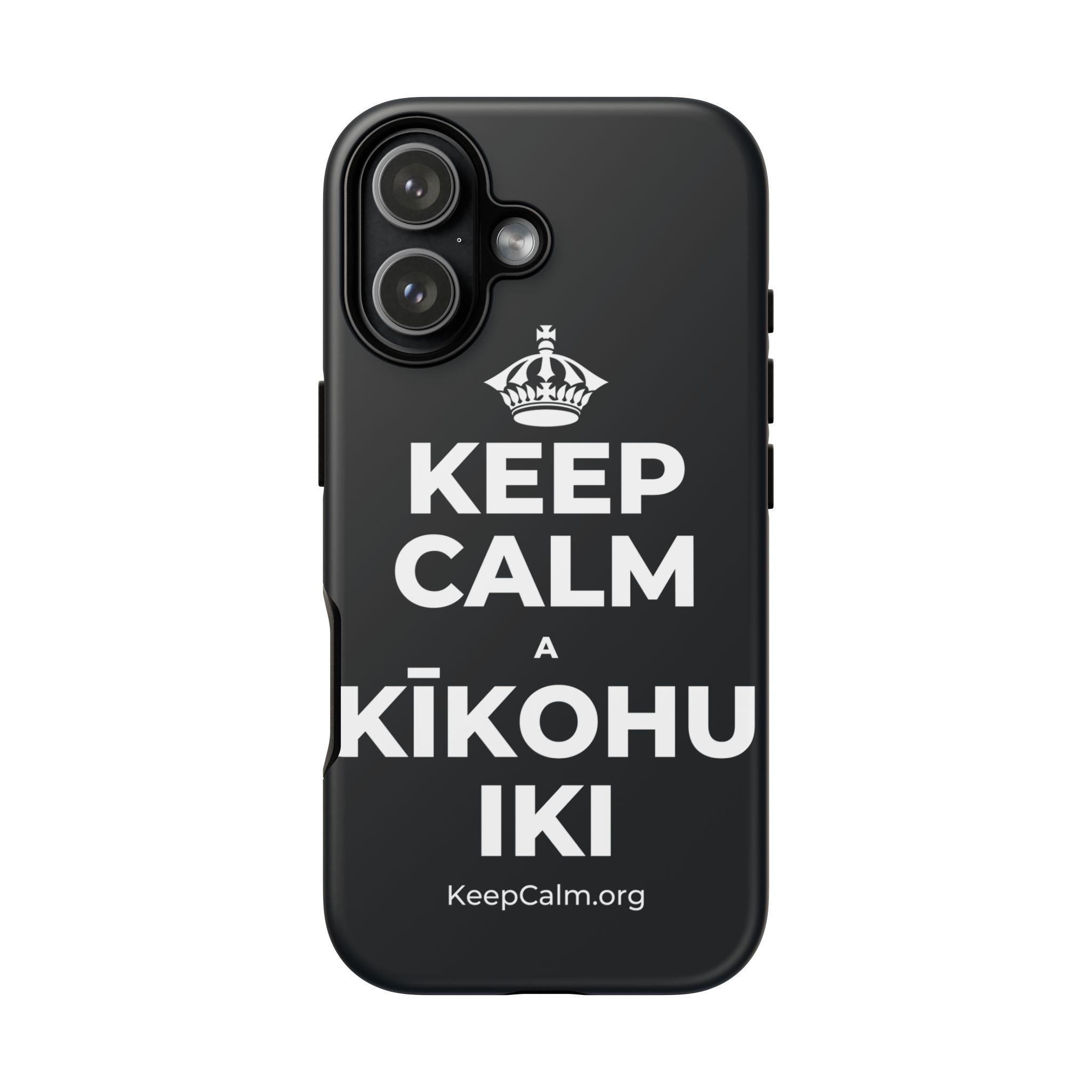 KEEP CALM A KĪKOHU IKI Phone Case (Dark)