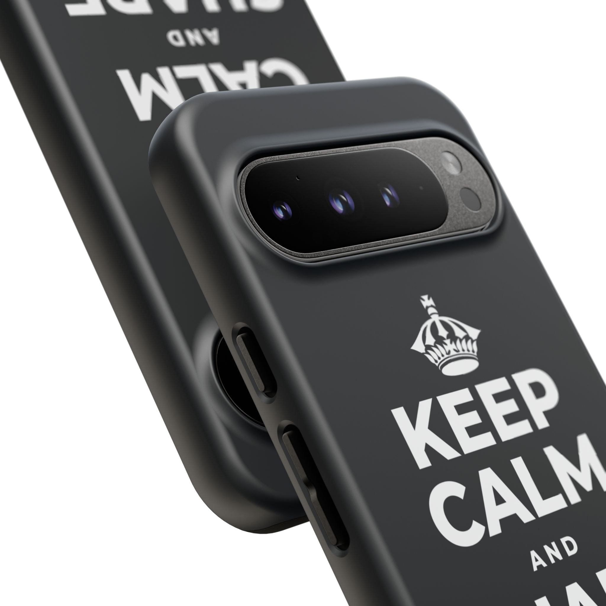 KEEP CALM AND SHARE THE LOVE Phone Case (Dark)