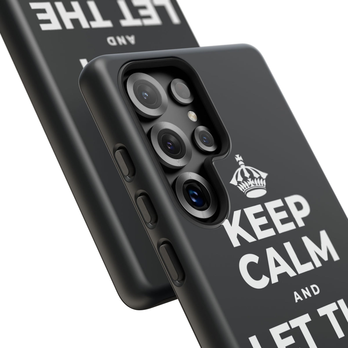 KEEP CALM AND LET THE SMILE OUT Phone Case (Dark)