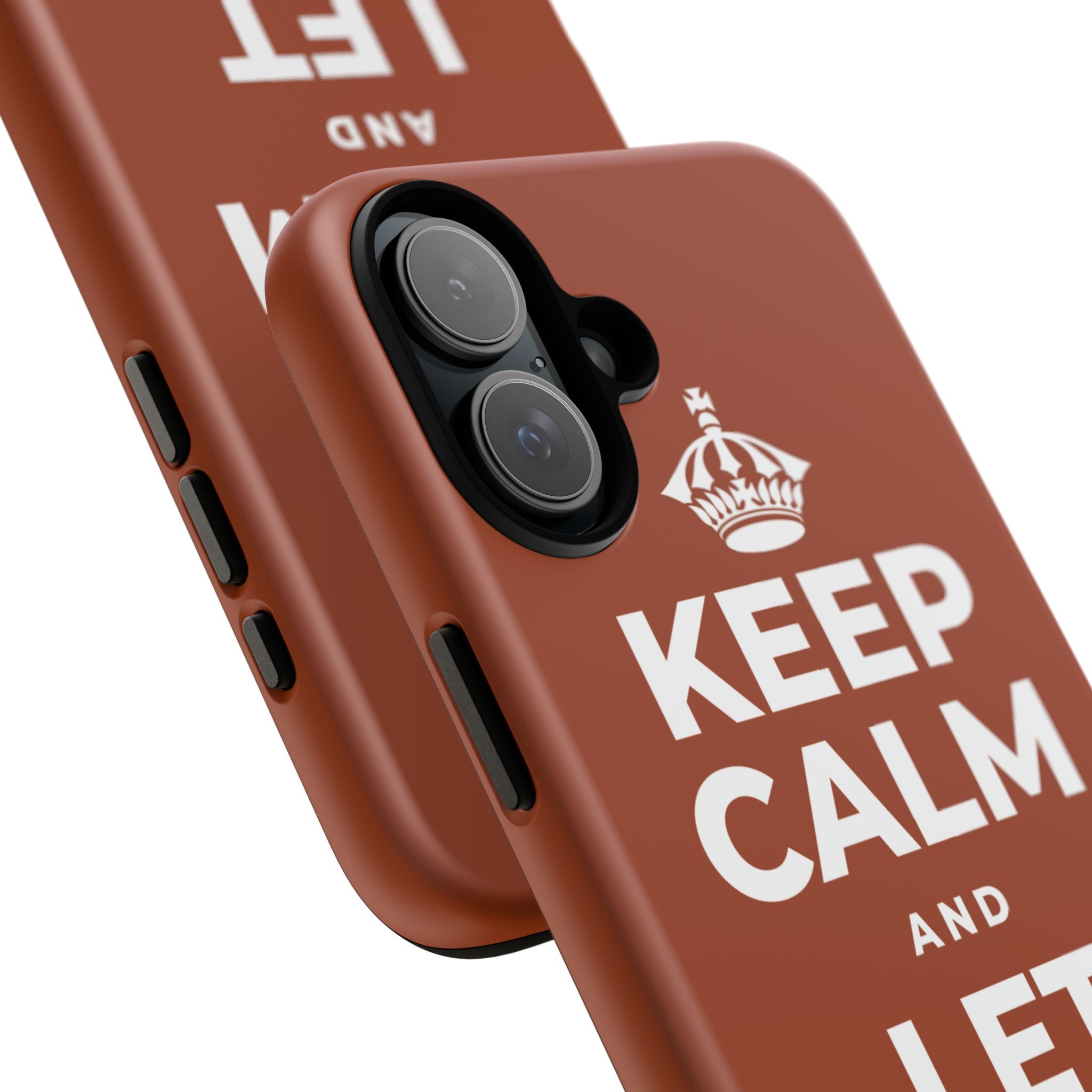 KEEP CALM AND LET PEOPLE HELP Phone Case