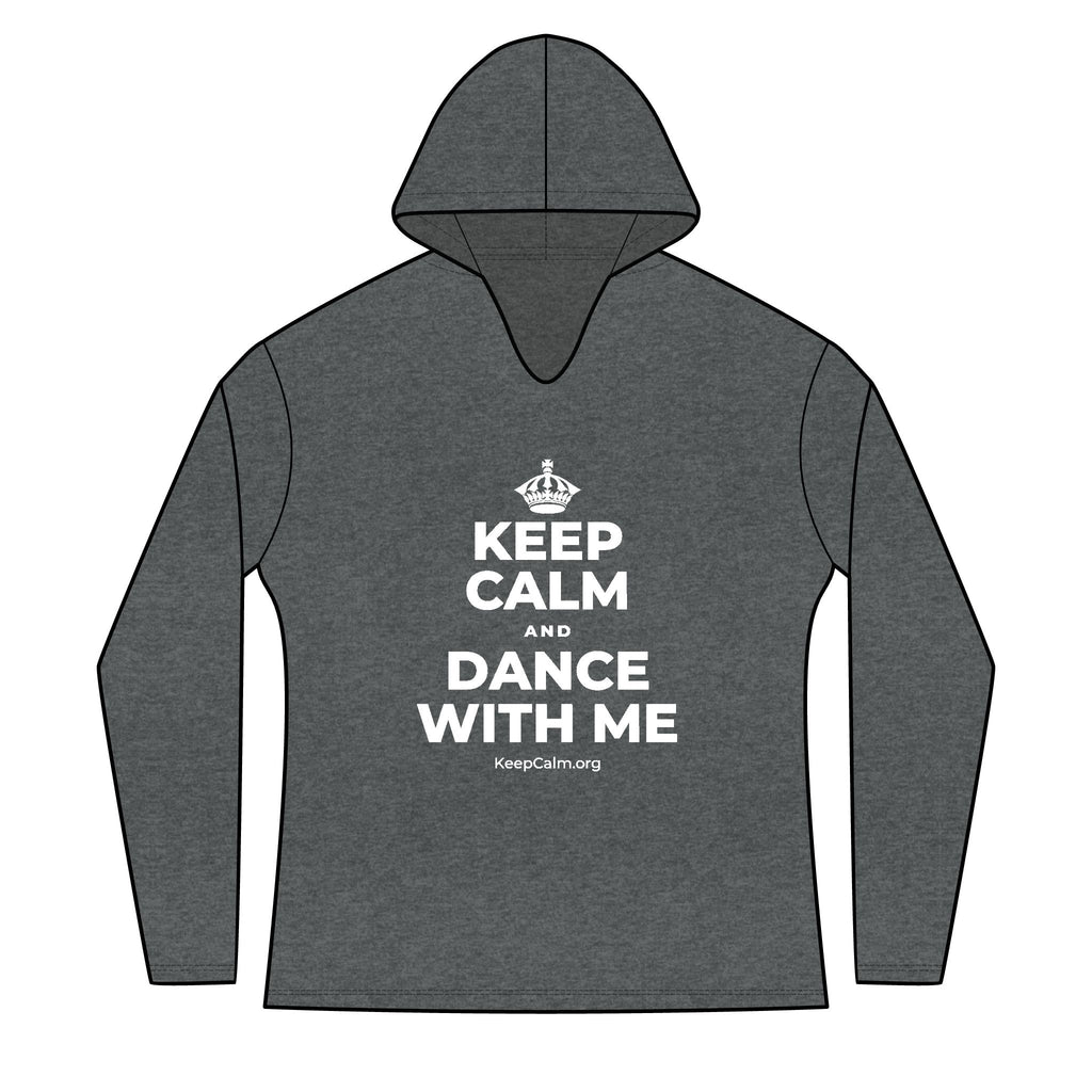 KEEP CALM AND DANCE WITH ME Women's Long Sleeve Hoodie