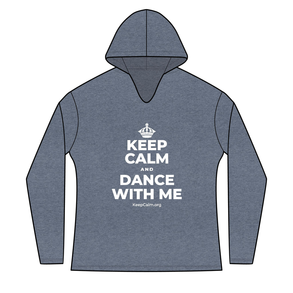 KEEP CALM AND DANCE WITH ME Women's Long Sleeve Hoodie