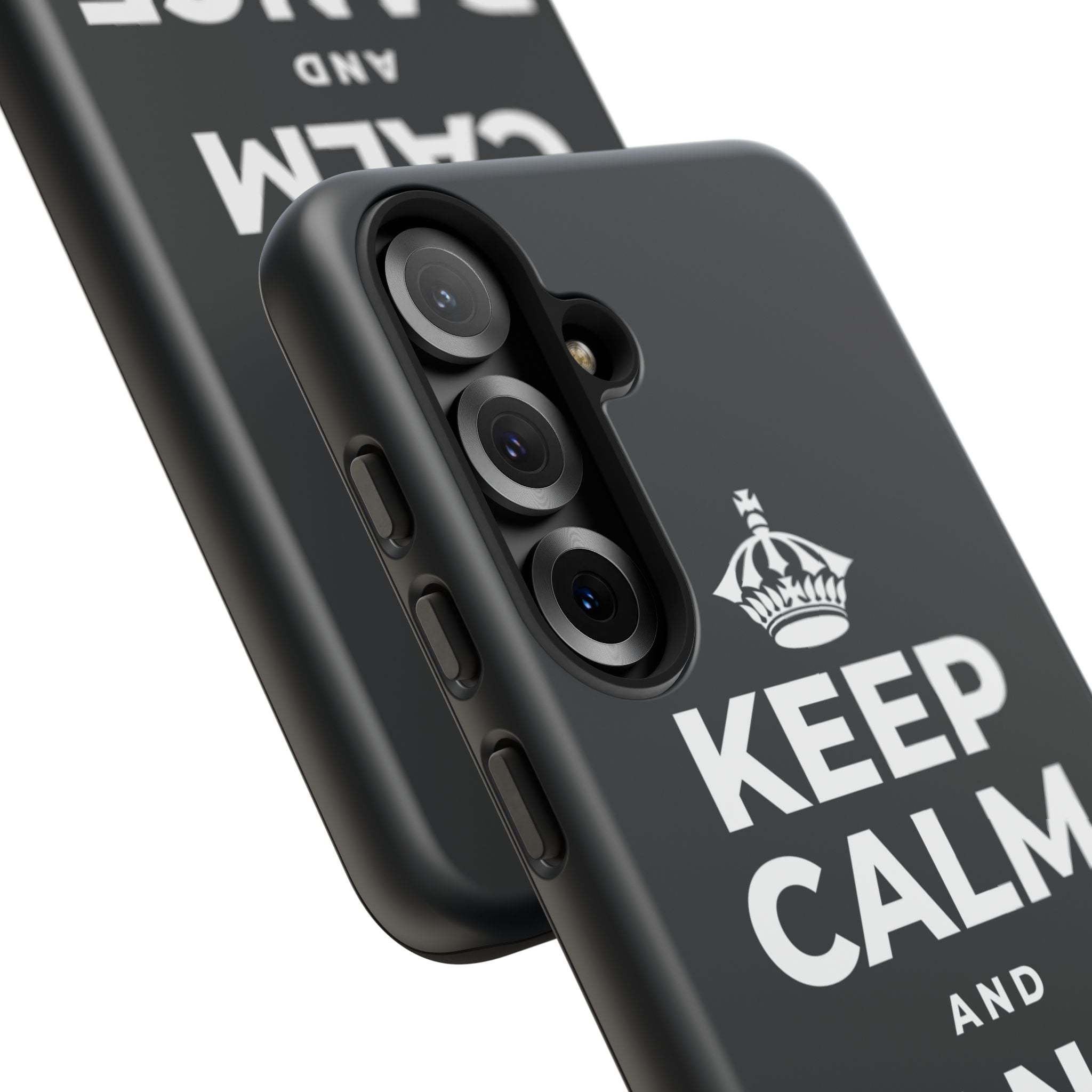KEEP CALM AND DANCE IT OUT Phone Case (Dark)