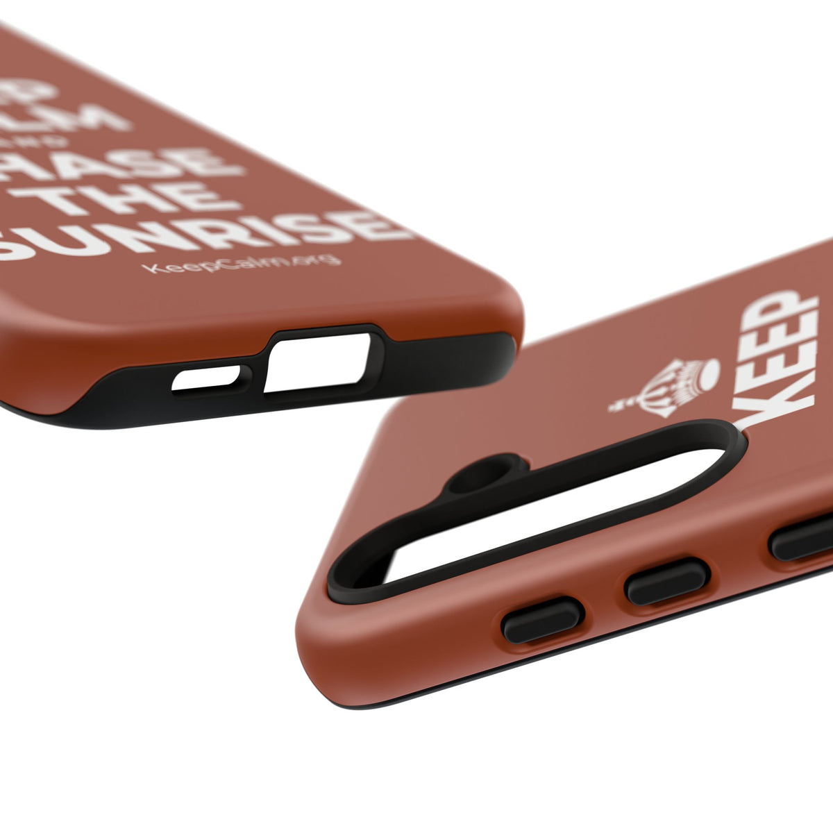 KEEP CALM AND CHASE THE SUNRISE Phone Case