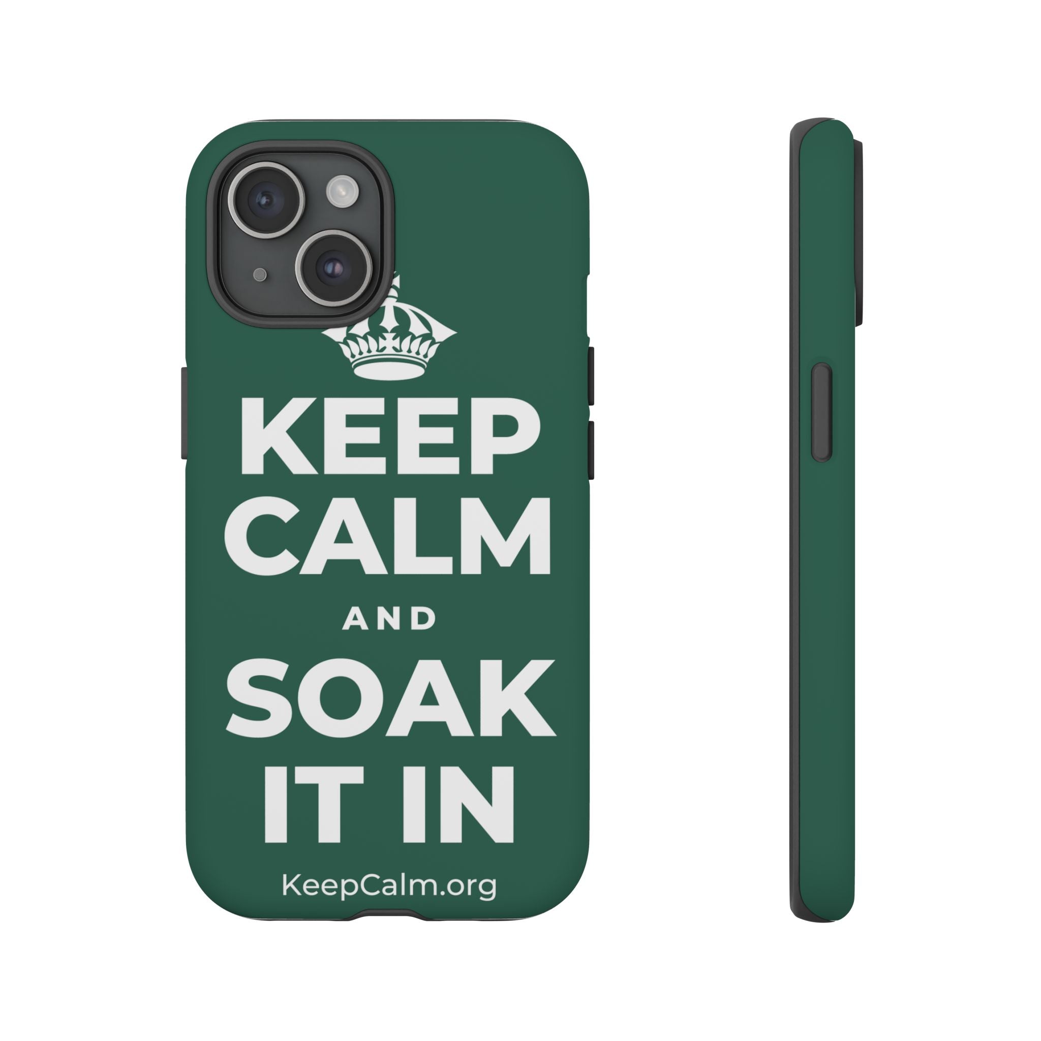 KEEP CALM AND SOAK IT IN Phone Case