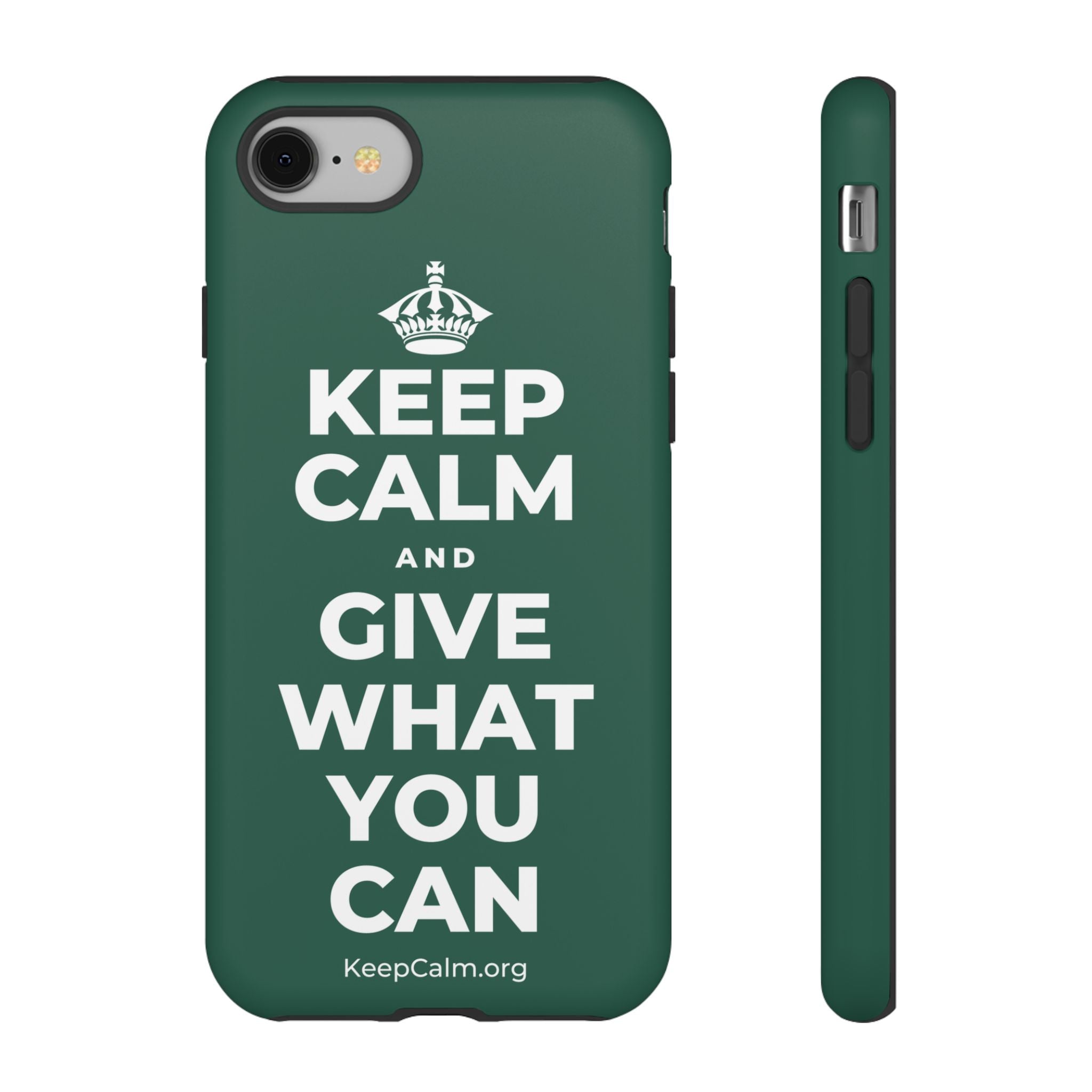 KEEP CALM AND GIVE WHAT YOU CAN Phone Case