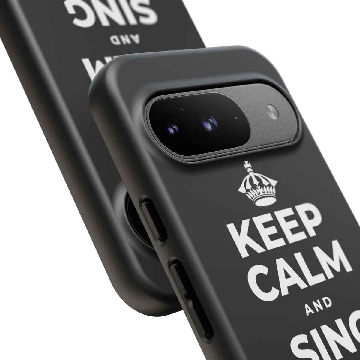 KEEP CALM AND SING WHILE YOU COOK Phone Case