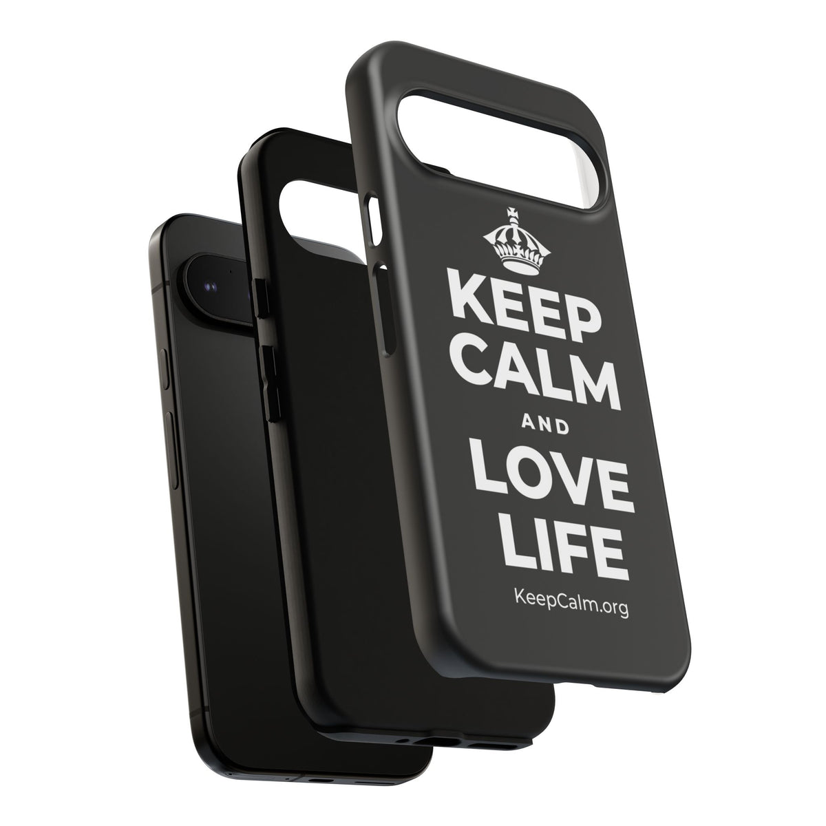 KEEP CALM AND LOVE LIFE Phone Case