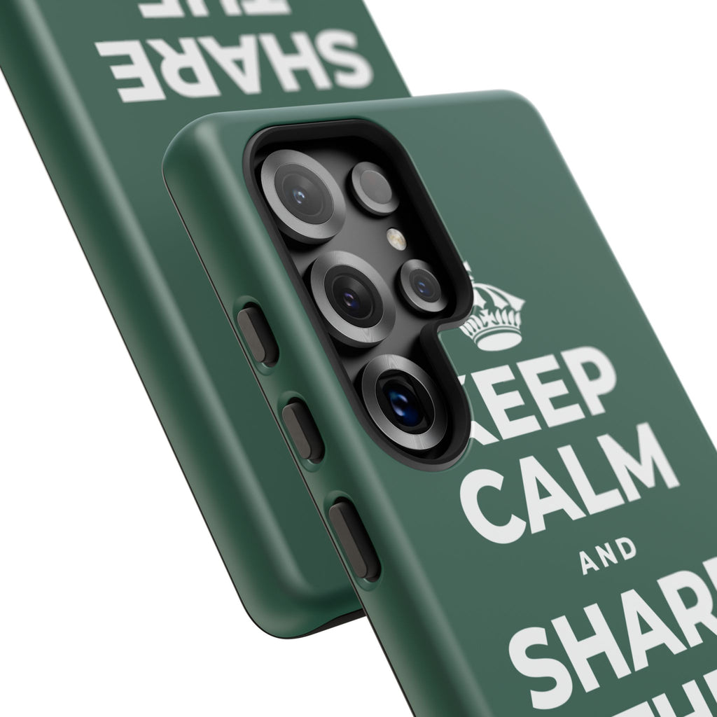 KEEP CALM AND SHARE THE GOOD NEWS Phone Case