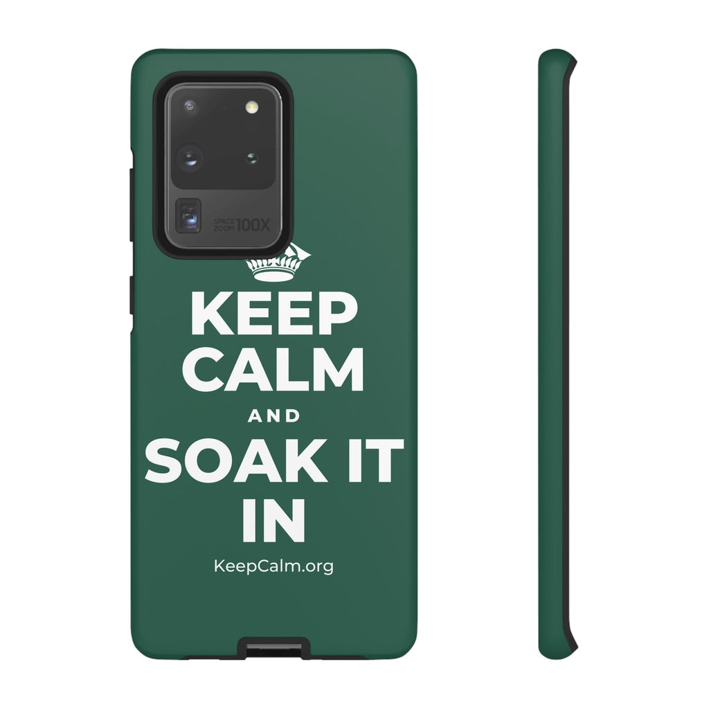 KEEP CALM AND SOAK IT IN Phone Case