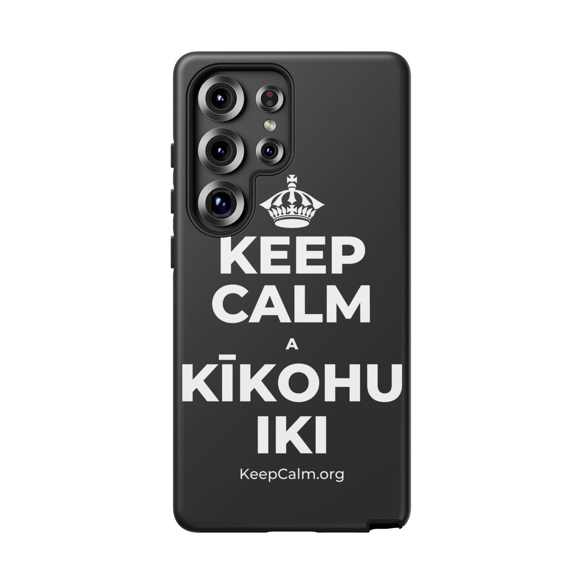 KEEP CALM A KĪKOHU IKI Phone Case (Dark)