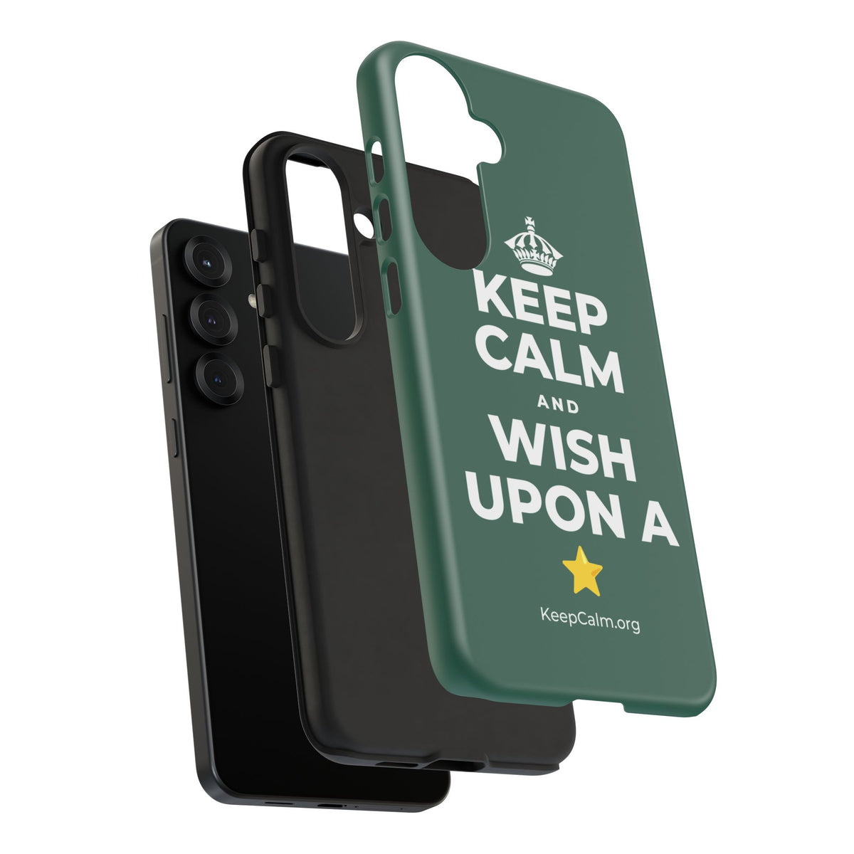 KEEP CALM AND WISH UPON A ⭐ Phone Case