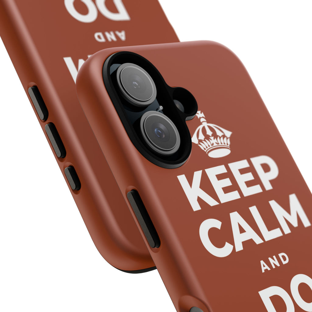 KEEP CALM AND DO LESS, GENTLY Phone Case