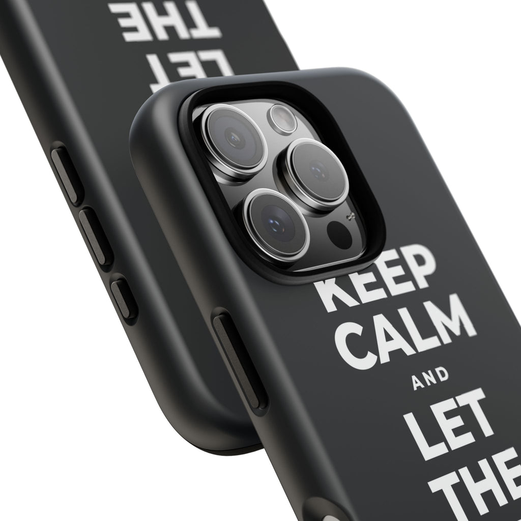KEEP CALM AND LET THE TO-DO LIST WAIT Phone Case (Dark)