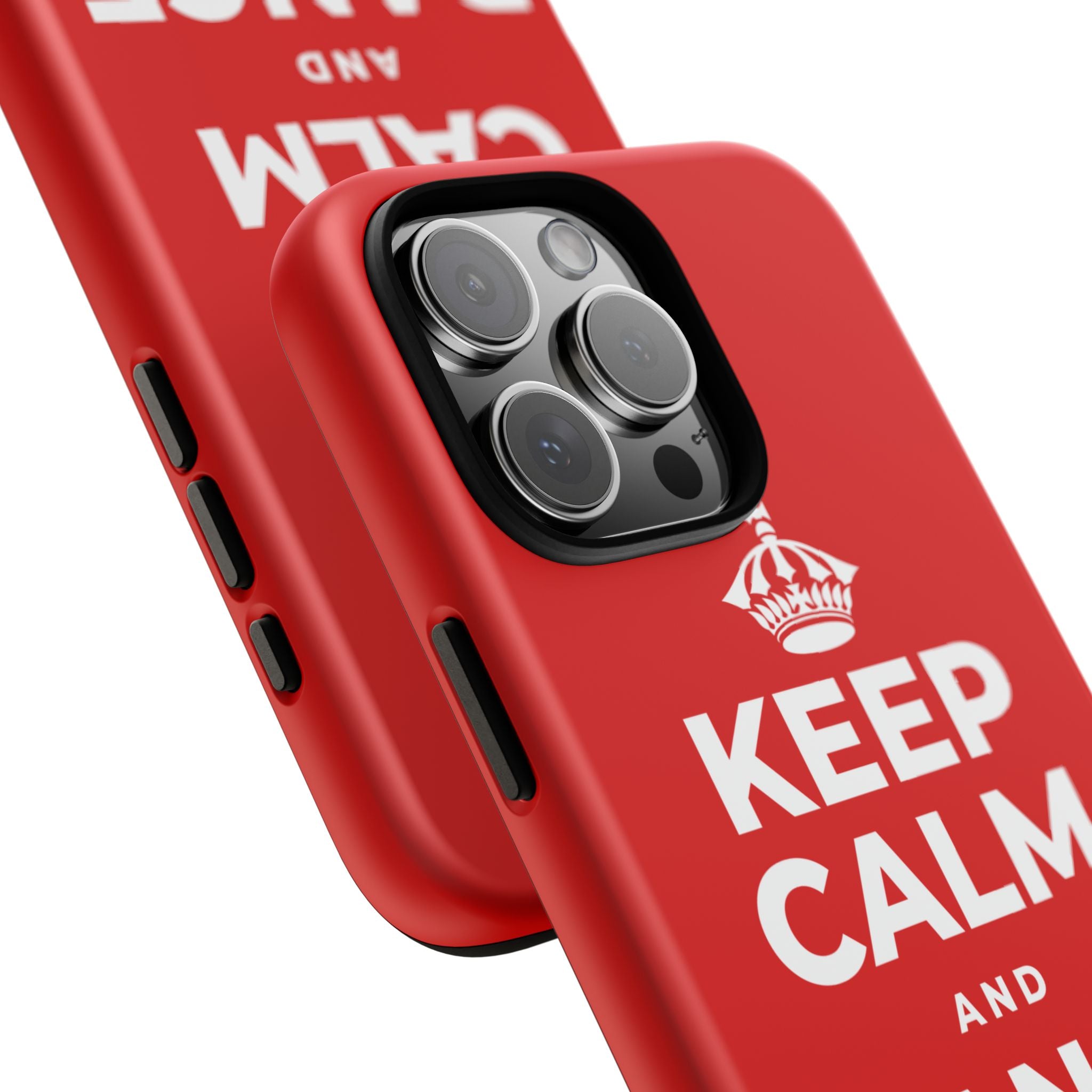 KEEP CALM AND DANCE WITH ME Phone Case