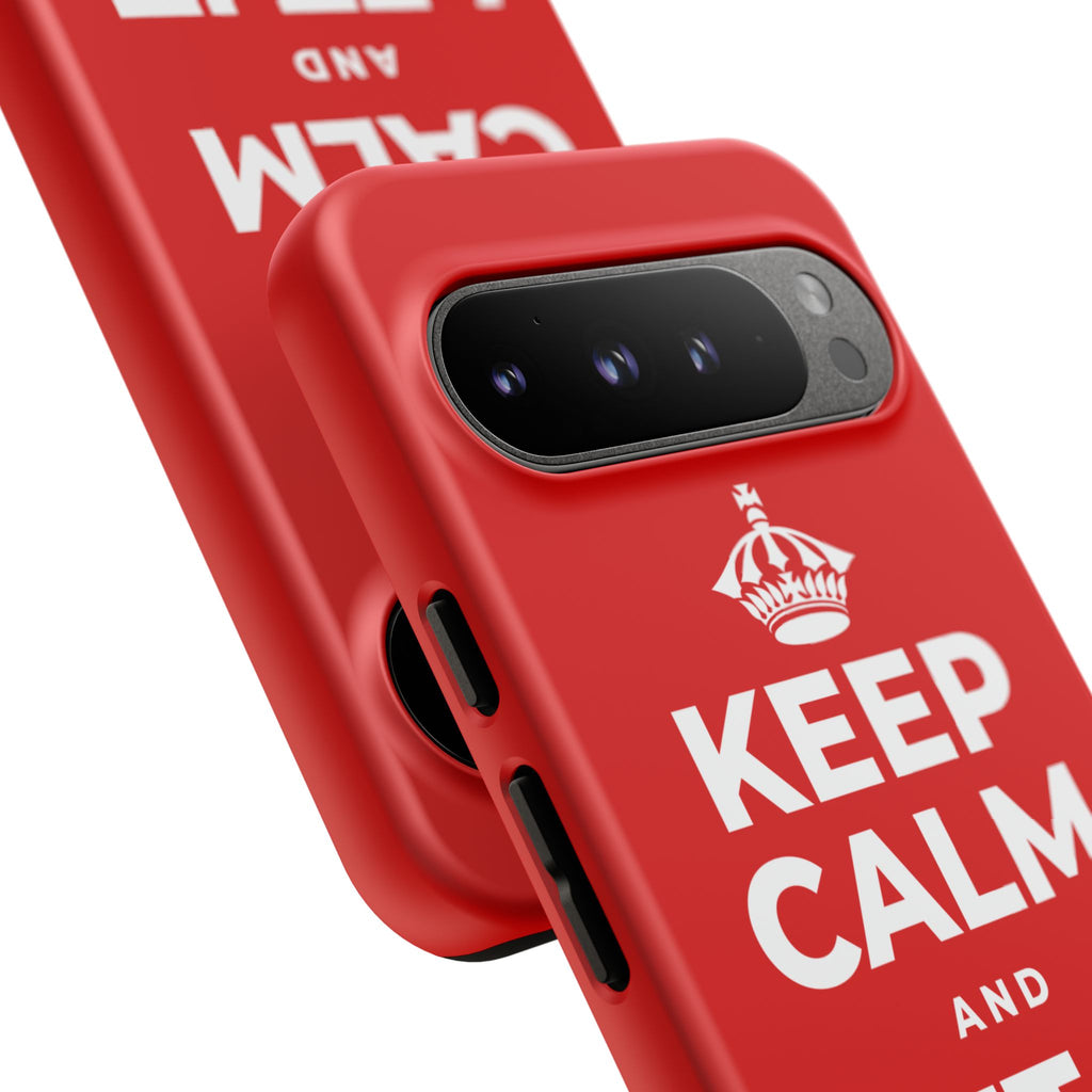 KEEP CALM AND LET IT BE EASY Phone Case