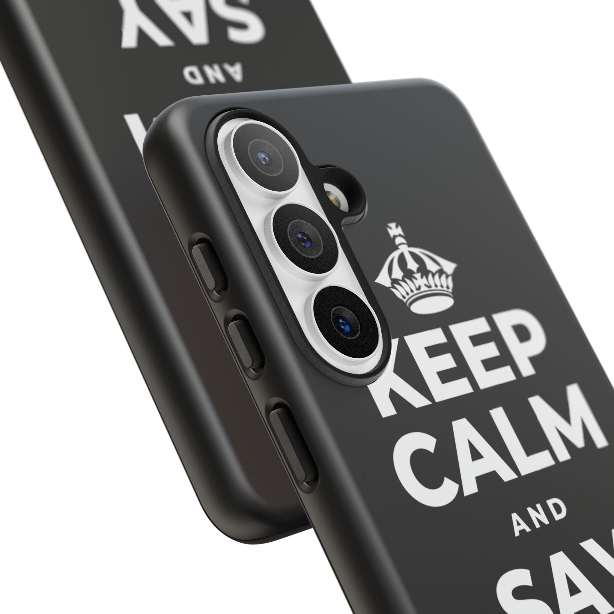 KEEP CALM AND SAY THANK YOU Phone Case