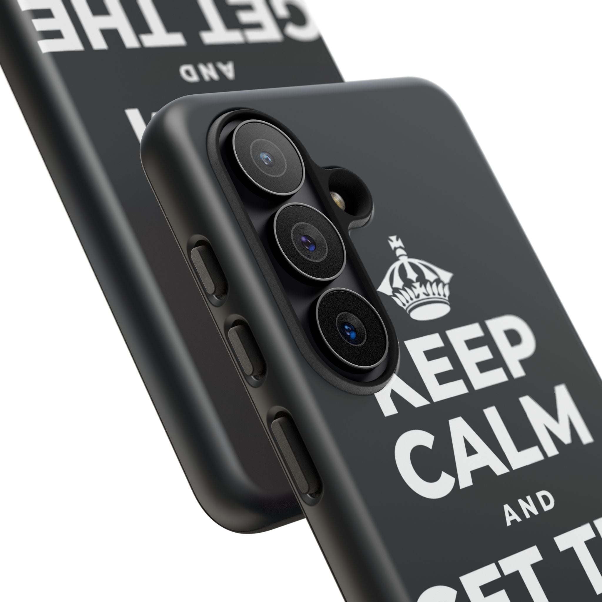 KEEP CALM AND GET THE PARTY STARTED Phone Case (Dark)