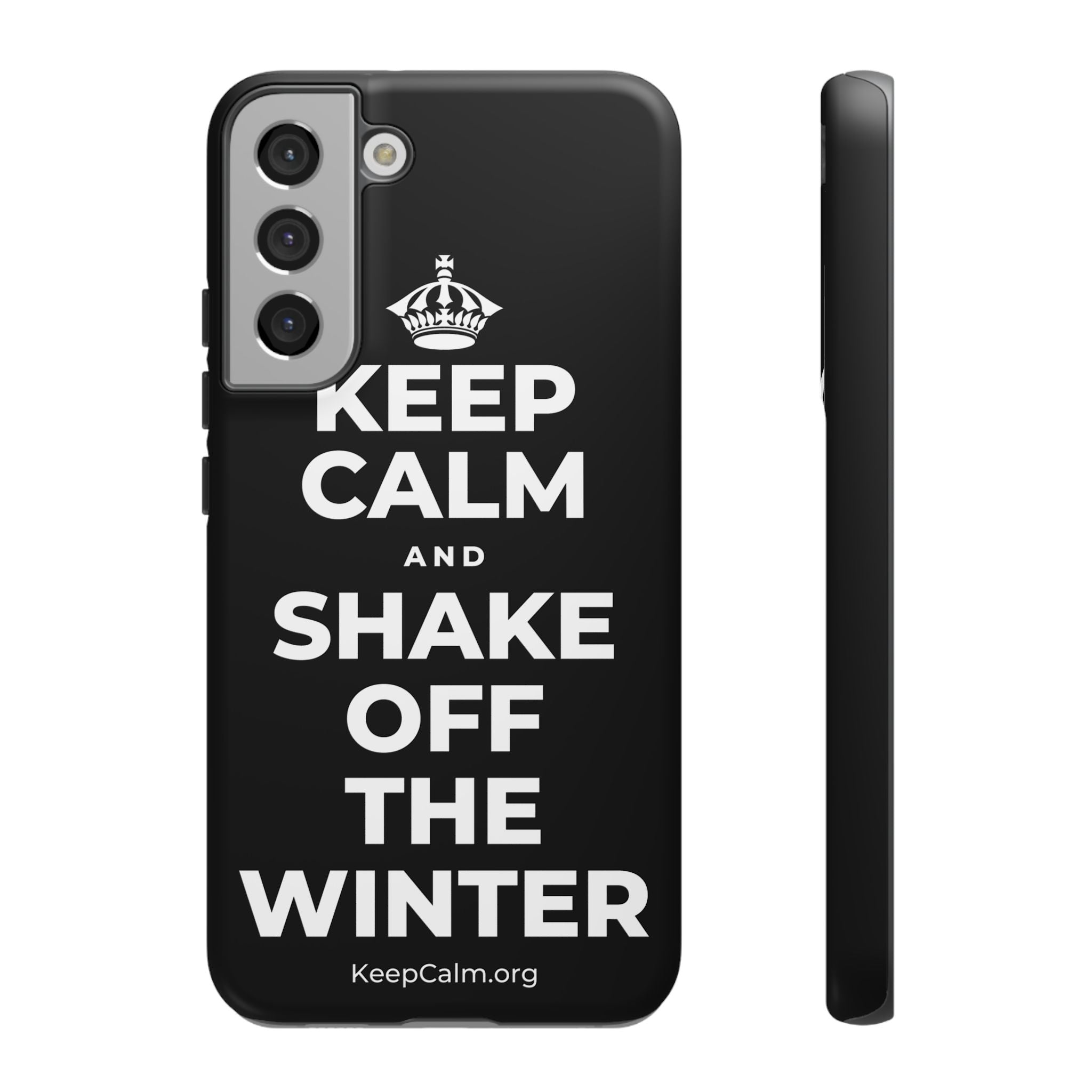 KEEP CALM AND SHAKE OFF THE WINTER Phone Case