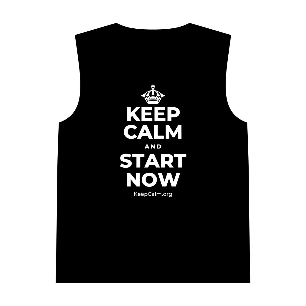 KEEP CALM AND START NOW Tank Top