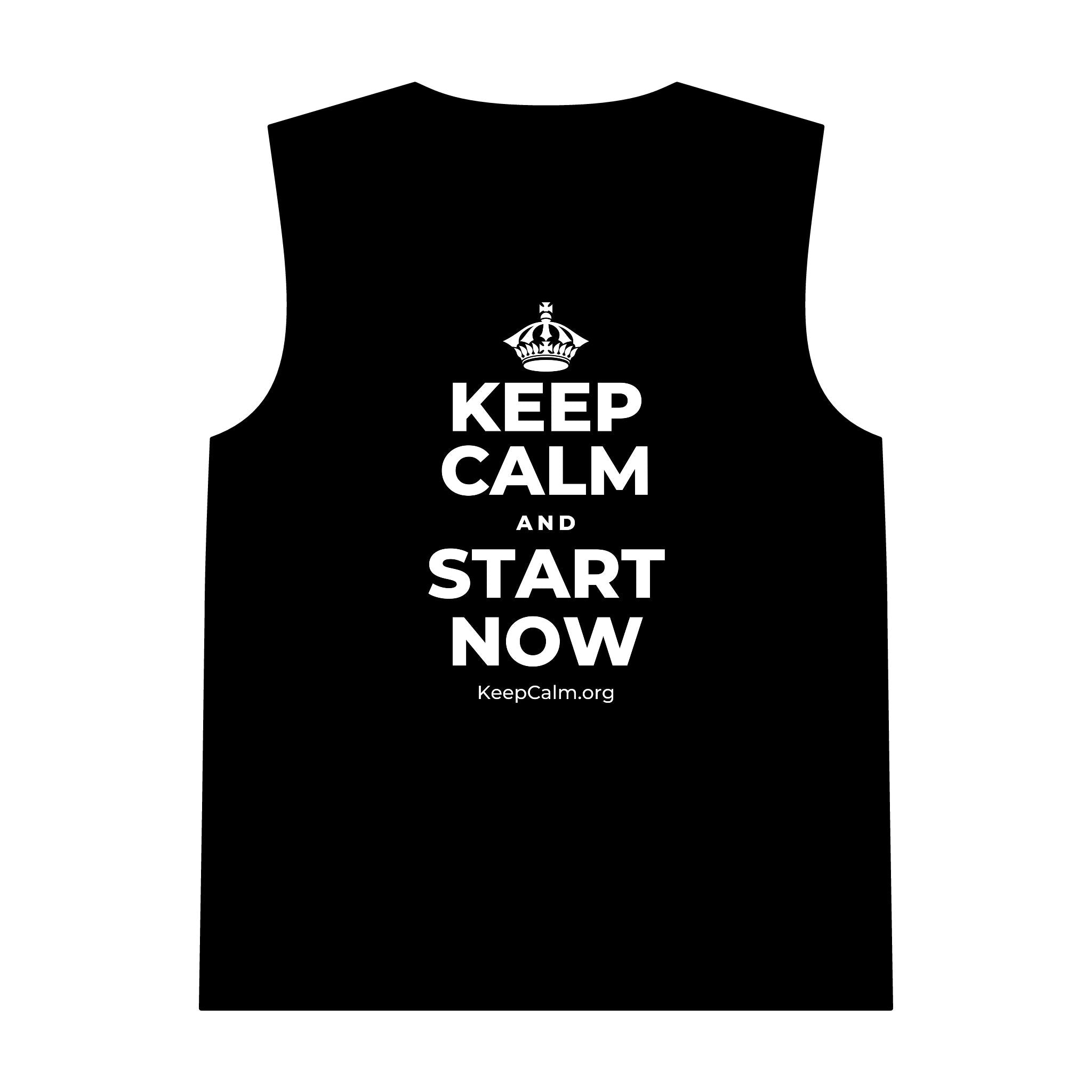 KEEP CALM AND START NOW Tank Top