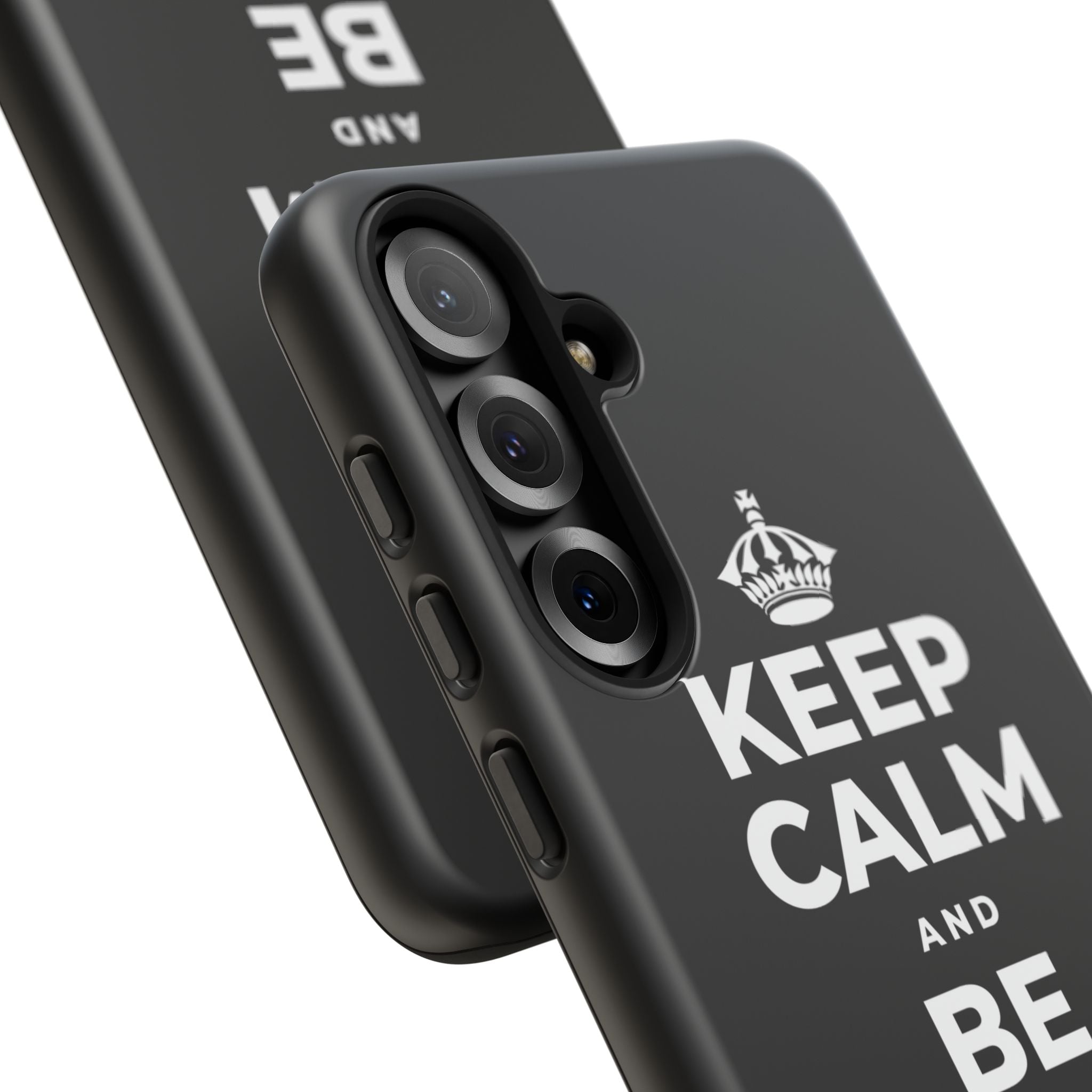 KEEP CALM AND BE STRONG LIKE A 🦕 Phone Case