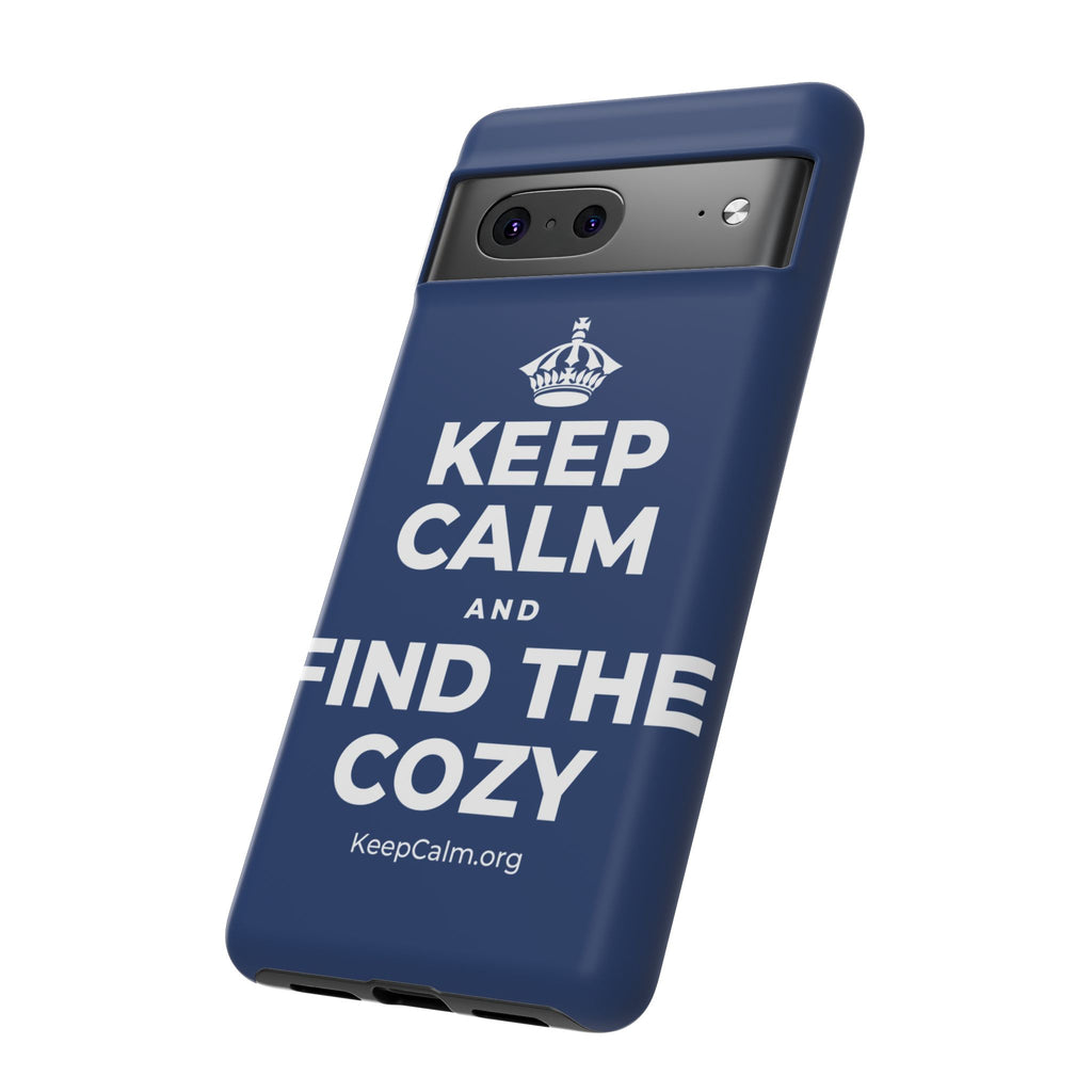 KEEP CALM AND FIND THE COZY Phone Case