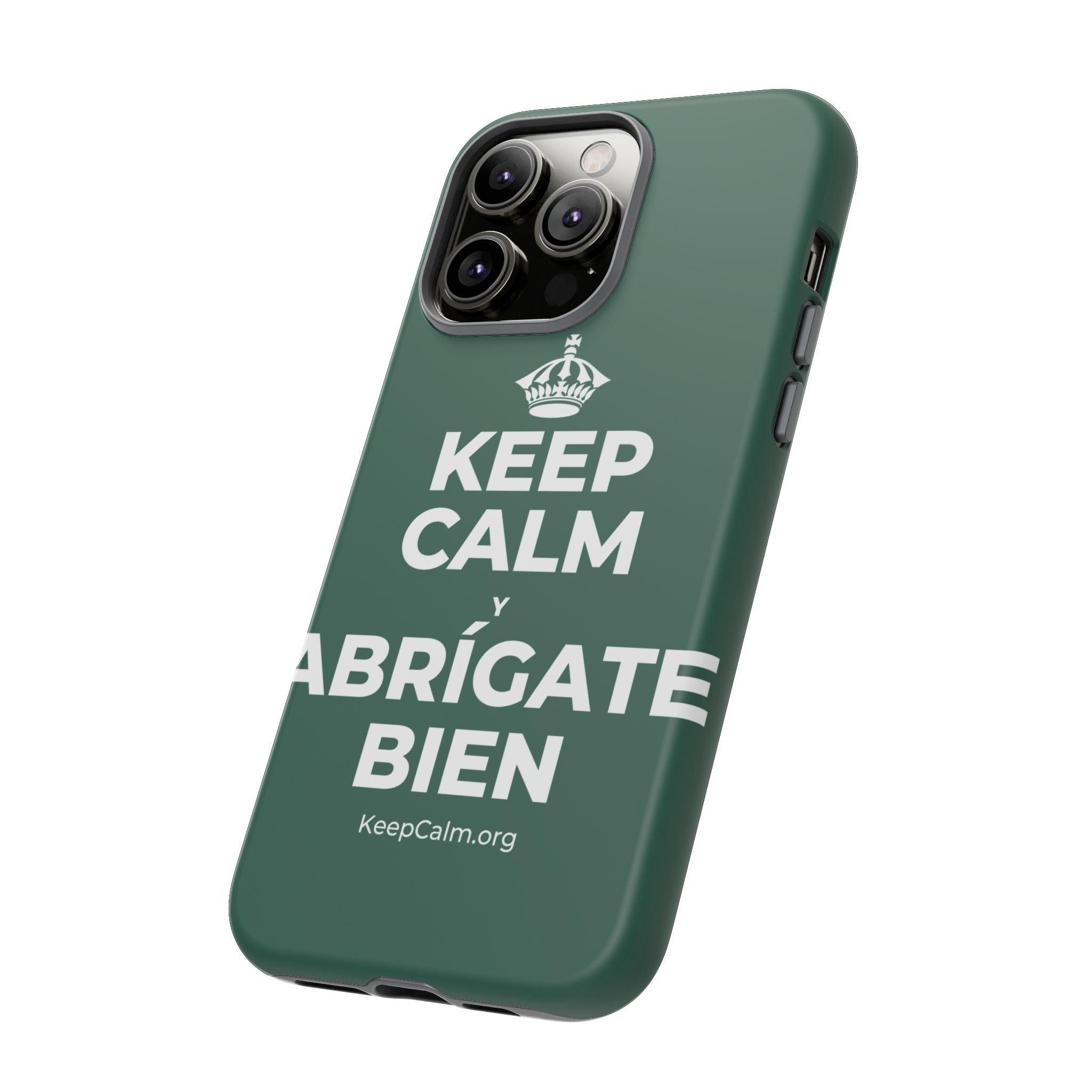 KEEP CALM Y ABRÍGATE BIEN Phone Case